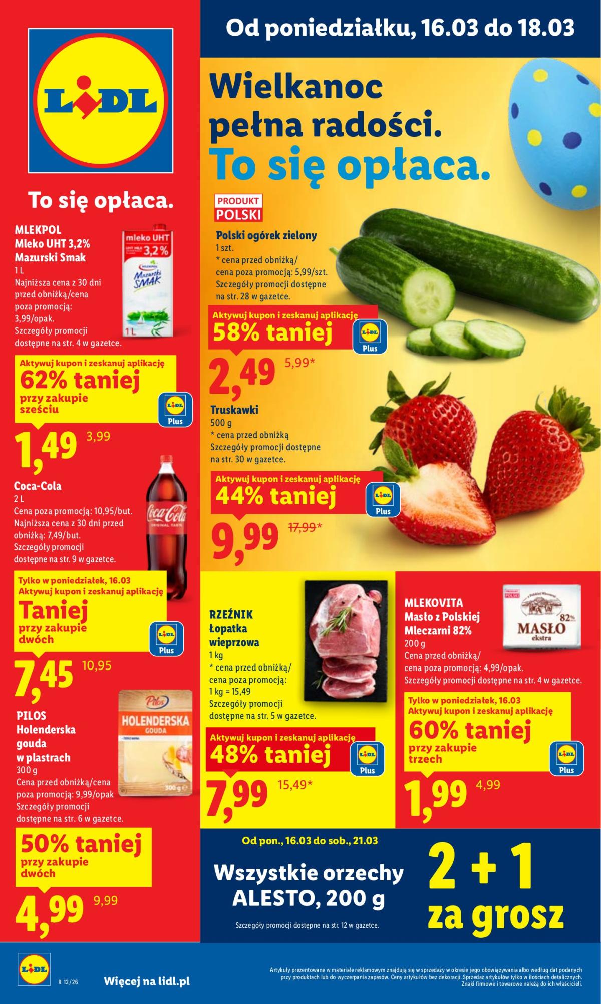 Gazetka Lidl - ważna od 16.03.2026 do 18.03.2026