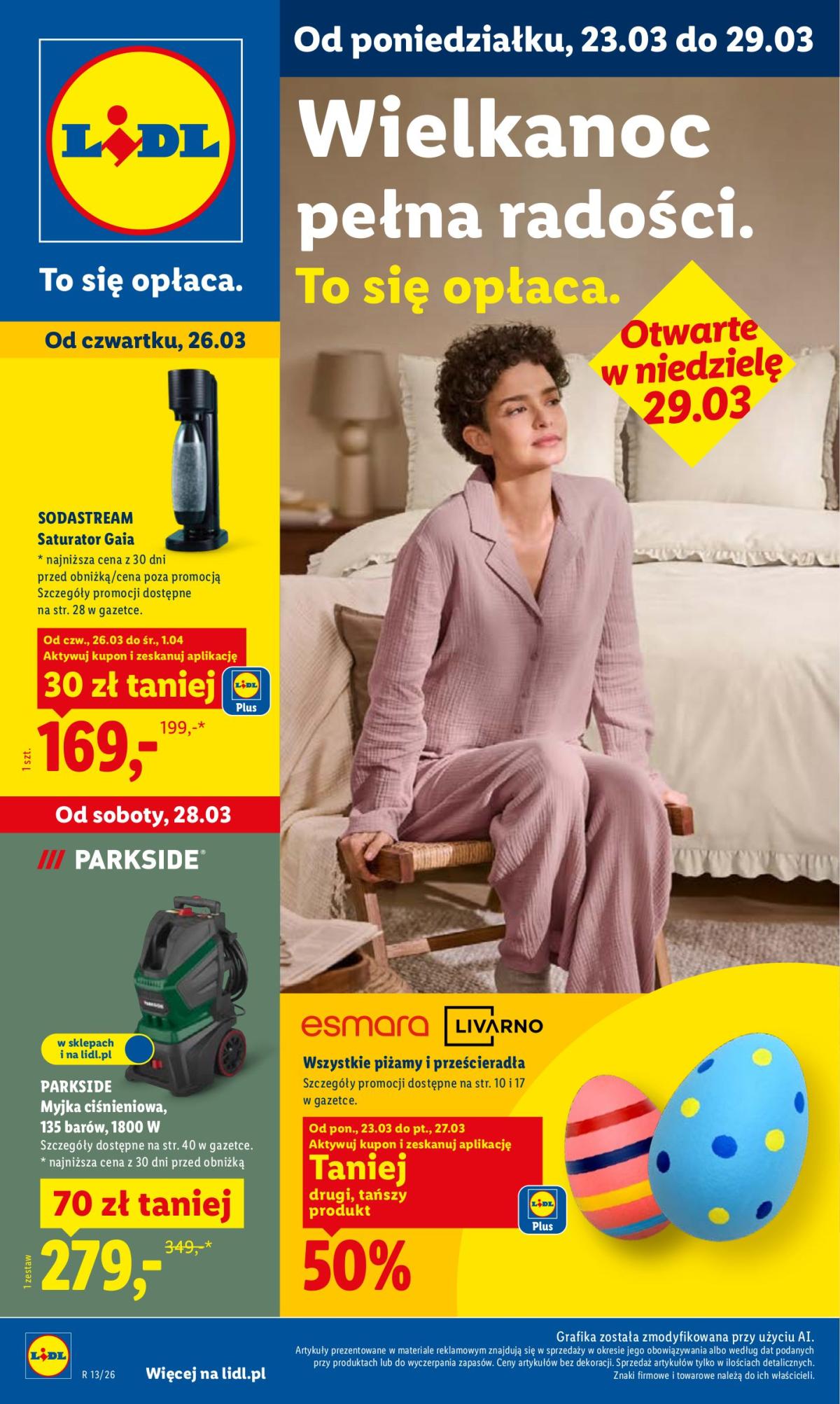 Gazetka Lidl - Wielkanoc - ważna od 23.03.2026 do 29.03.2026