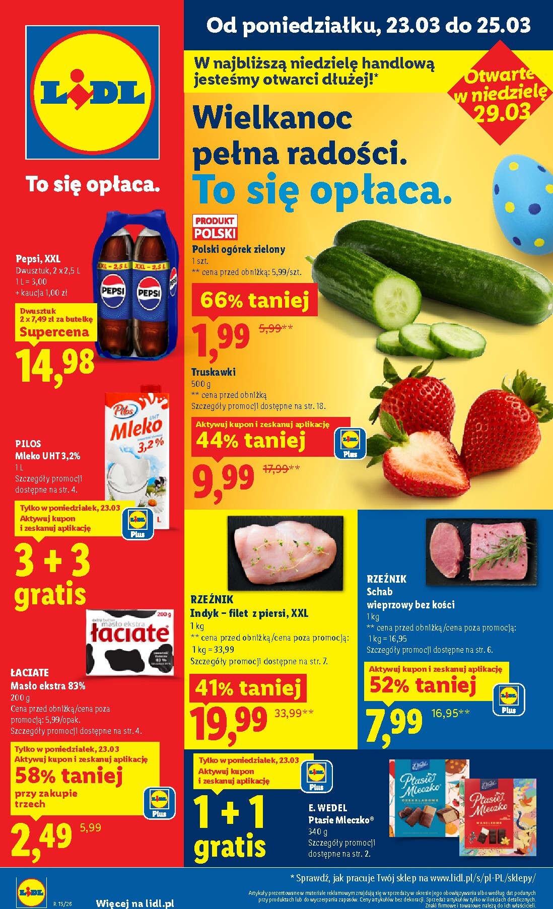 Gazetka Lidl - ważna od 23.03.2026 do 25.03.2026
