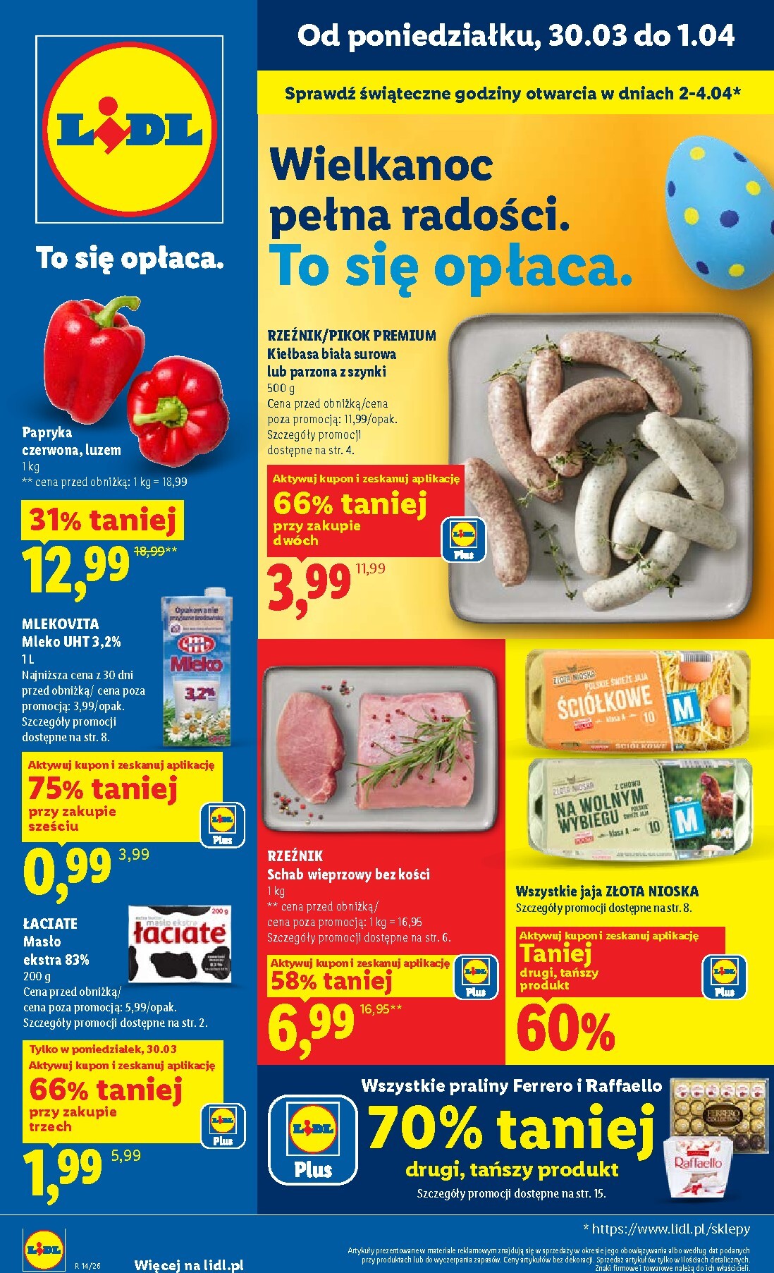 Gazetka Lidl - ważna od 30.03.2026 do 01.04.2026