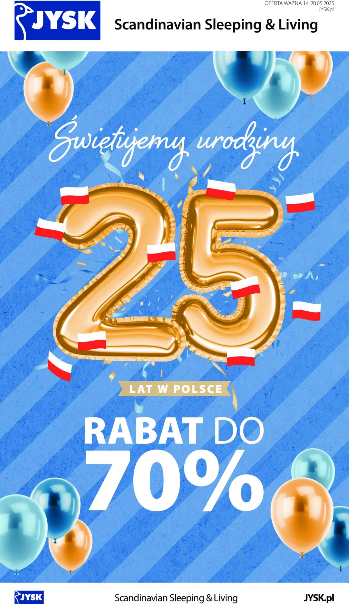 JYSK gazetka ważna od 14.05. - 20.05.