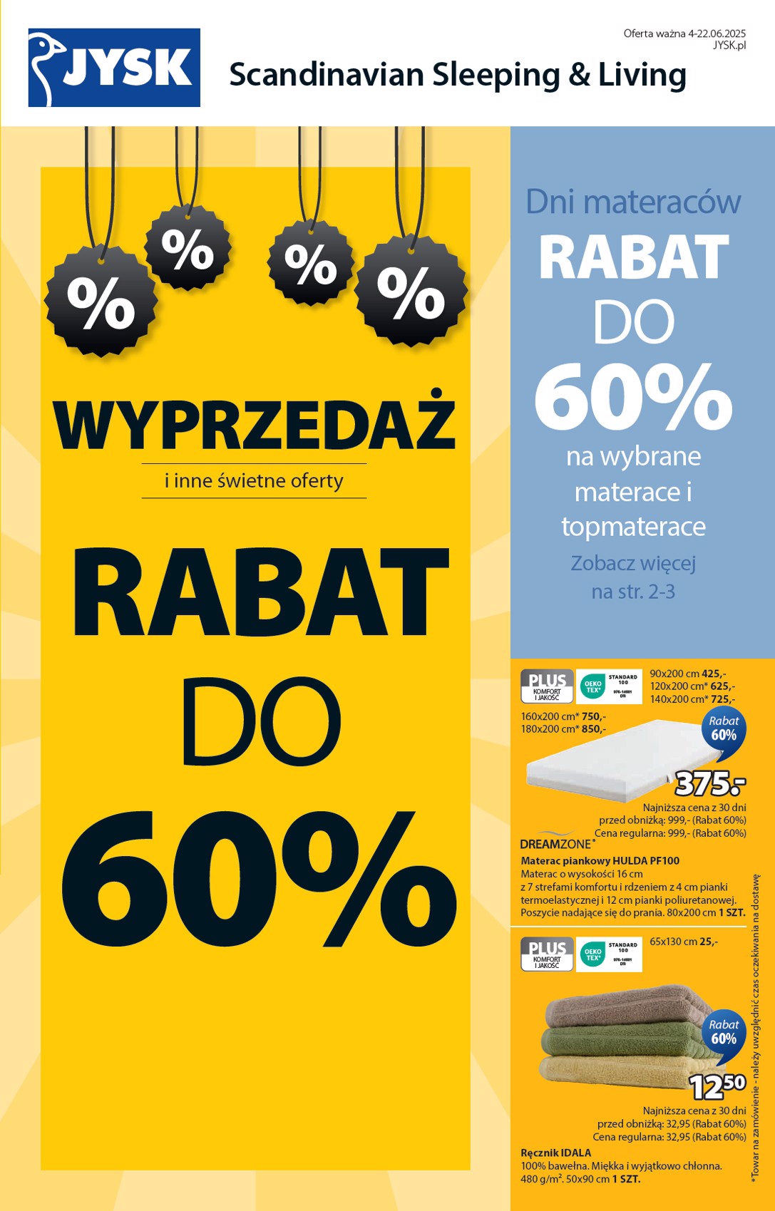 Gazetka JYSK ważna od 04.06. - 22.06.