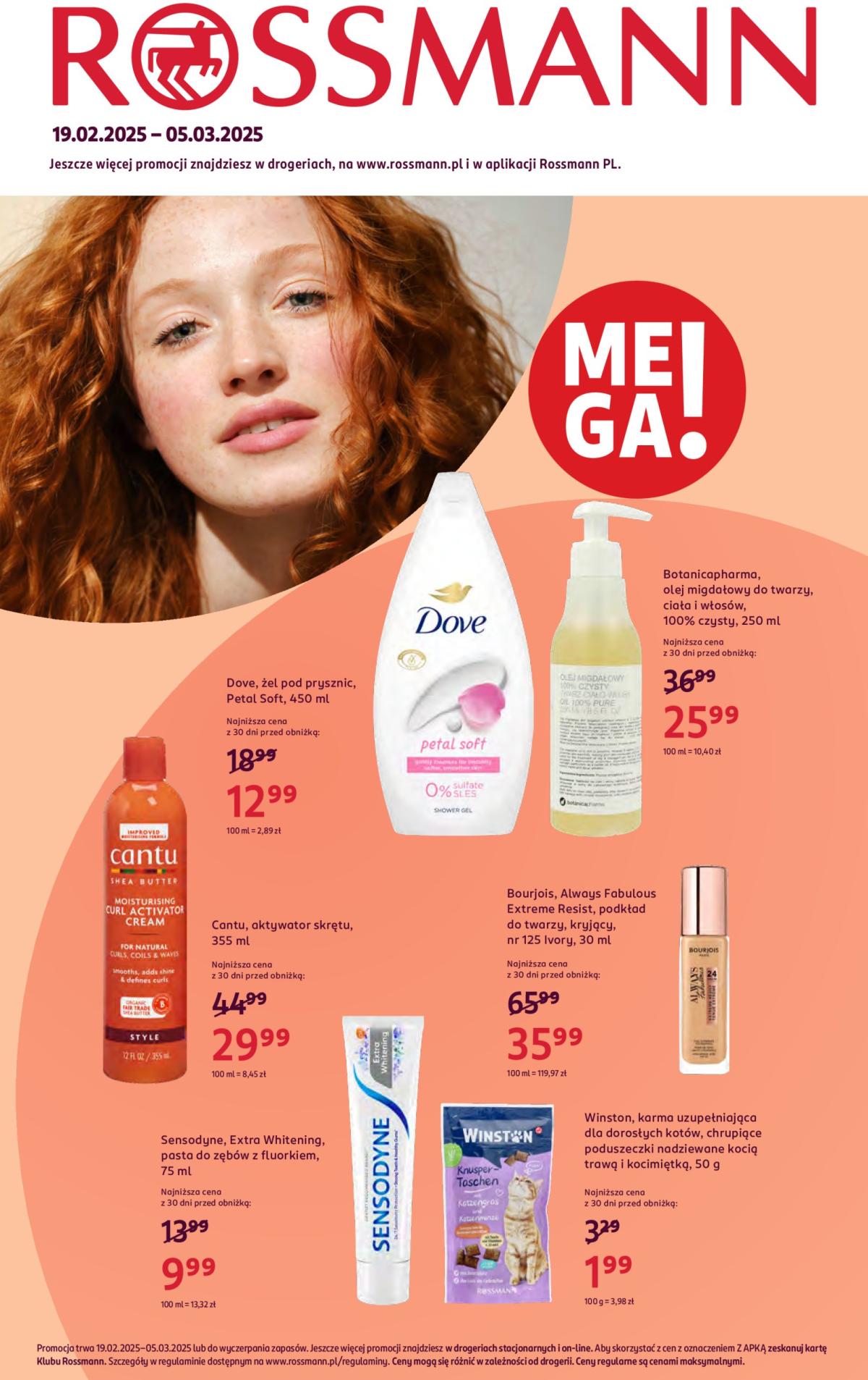 Rossmann gazetka ważna od 19.02. - 28.02.