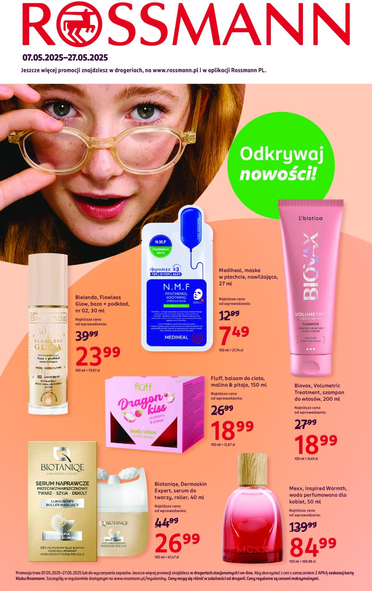 Rossmann gazetka ważna od 07.05. - 27.05.