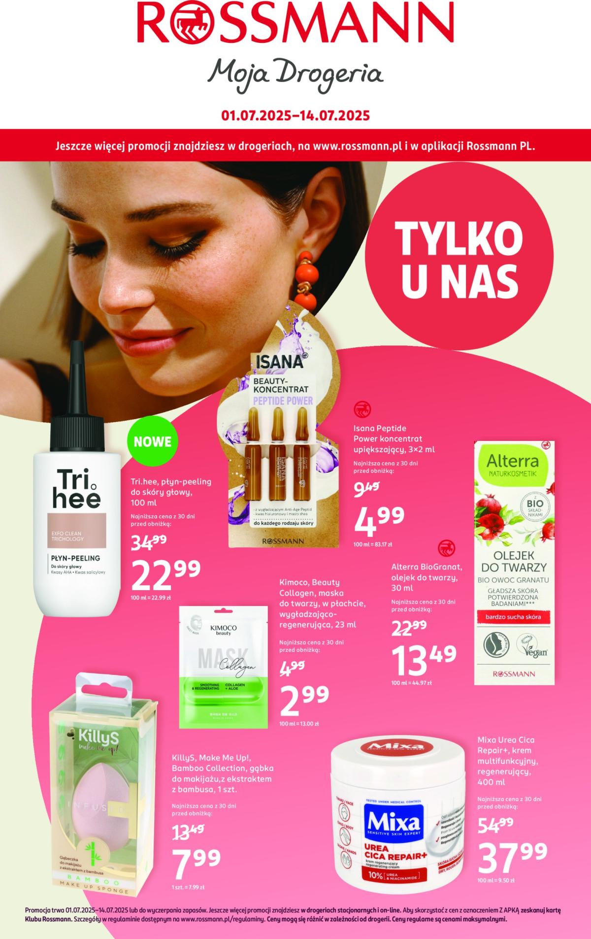 Gazetka Rossmann ważna od 01.07. - 14.07.