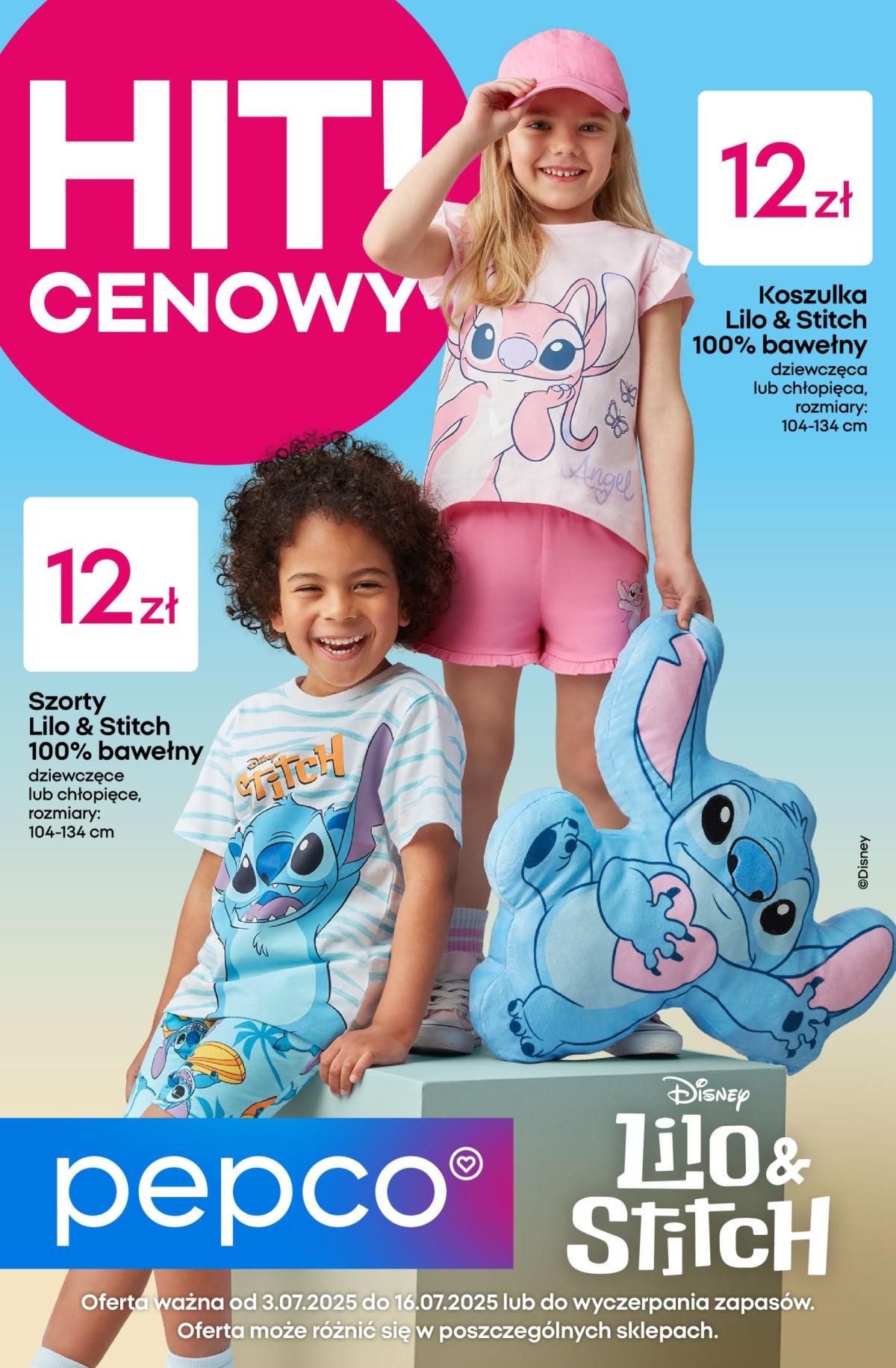Gazetka Pepco - Lilo & Stitch ważna od 03.07. - 16.07.