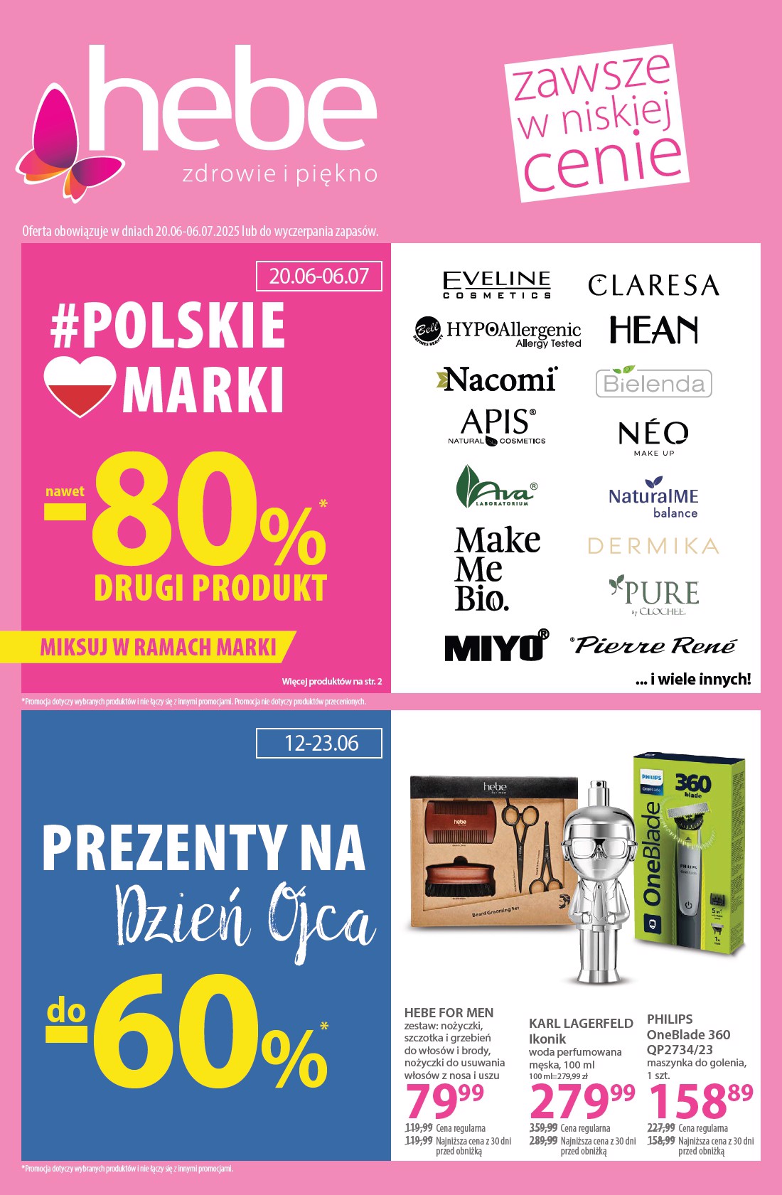 Gazetka Hebe ważna od 20.06. - 06.07.