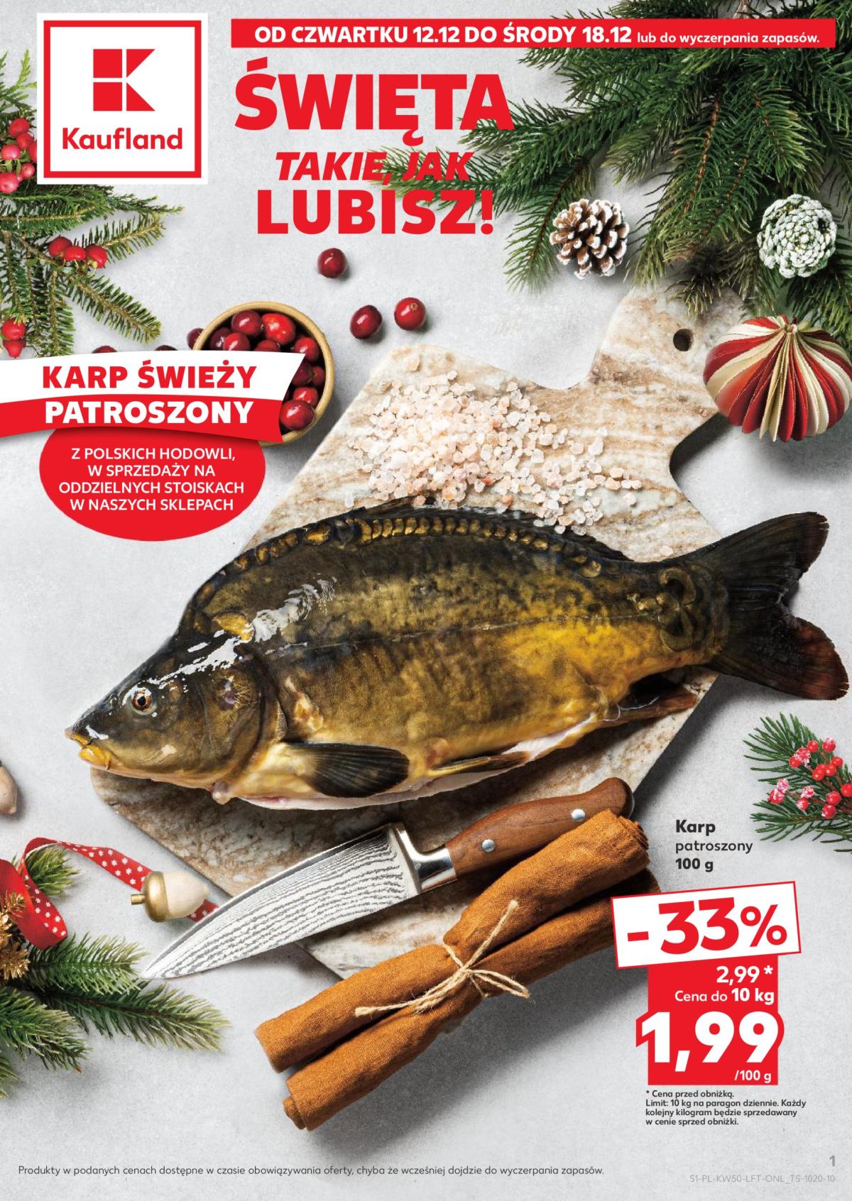 Kaufland gazetka ważna od 12.12. - 18.12.