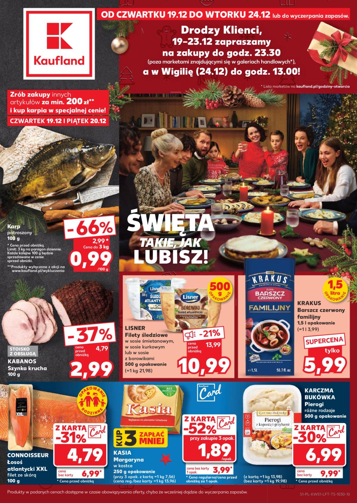 Kaufland gazetka ważna od 19.12. - 24.12.