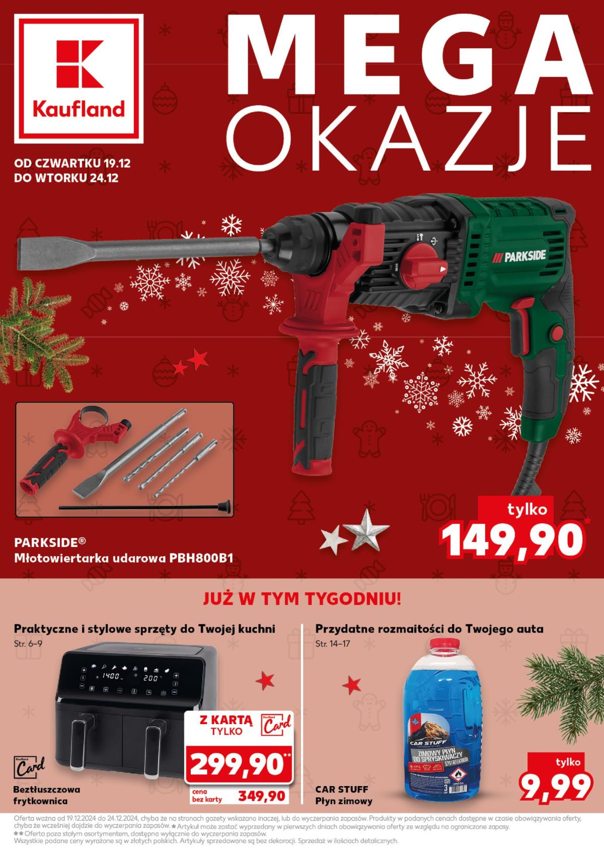 Kaufland - Mega Okazje gazetka ważna od 19.12. - 24.12.