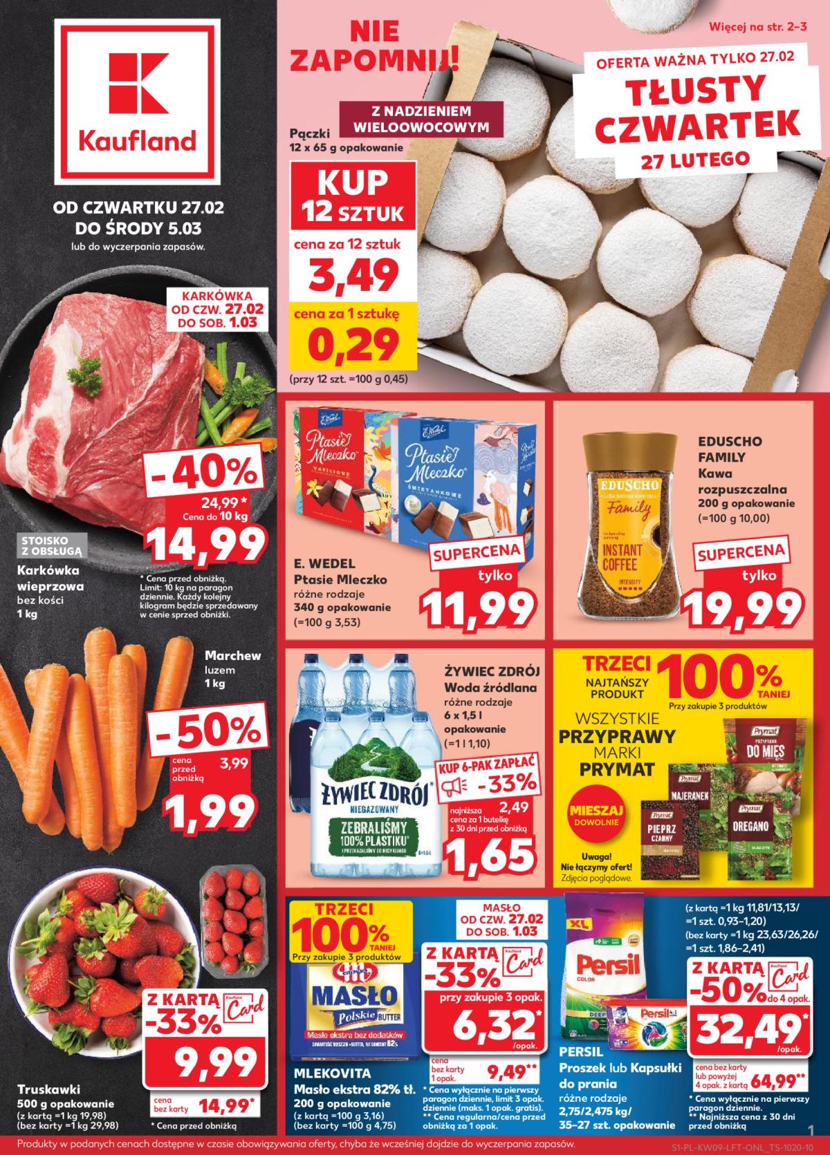 Kaufland gazetka ważna od 27.02. - 05.03.