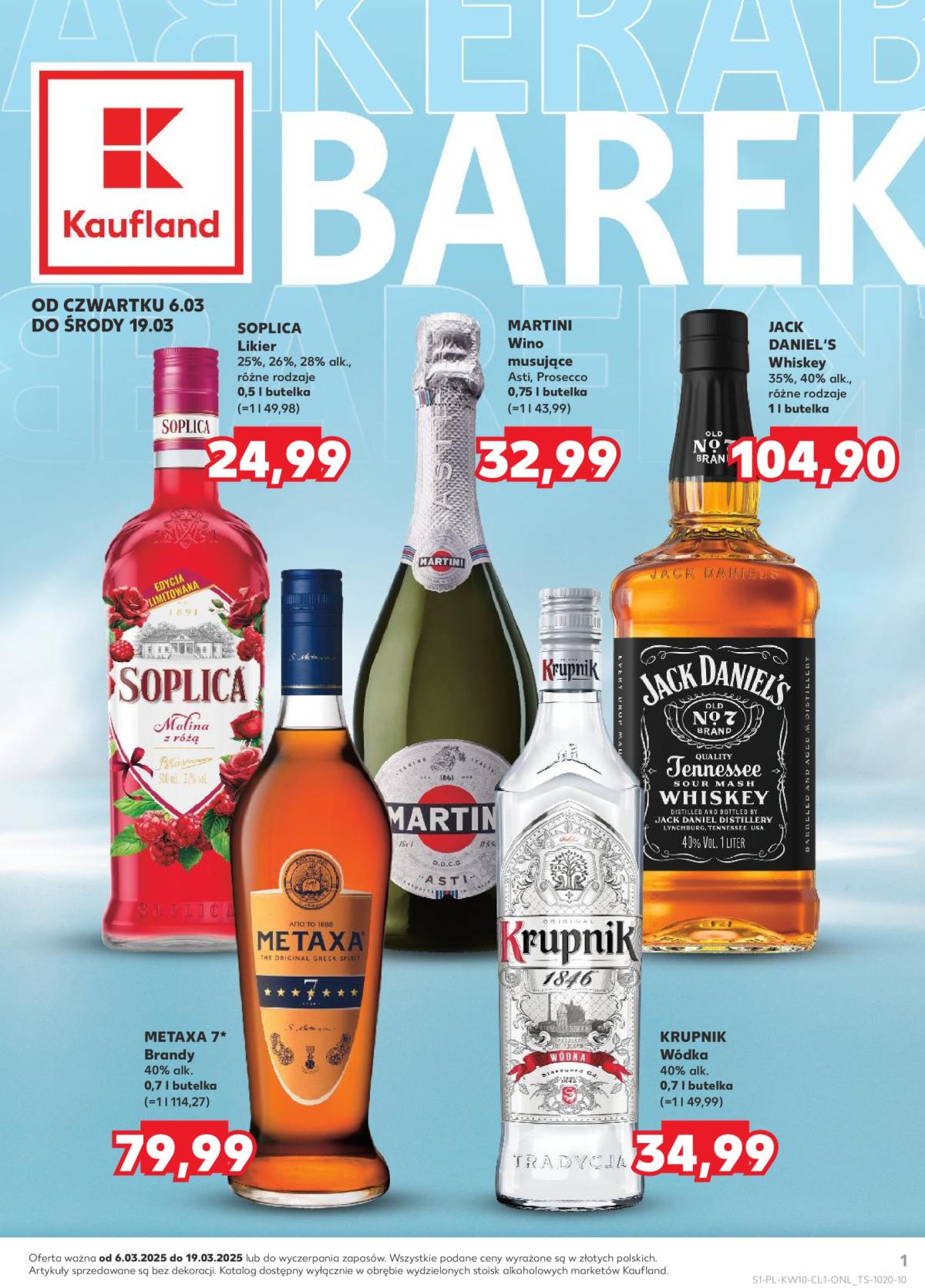 Kaufland - Barek gazetka ważna od 06.03. - 19.03.