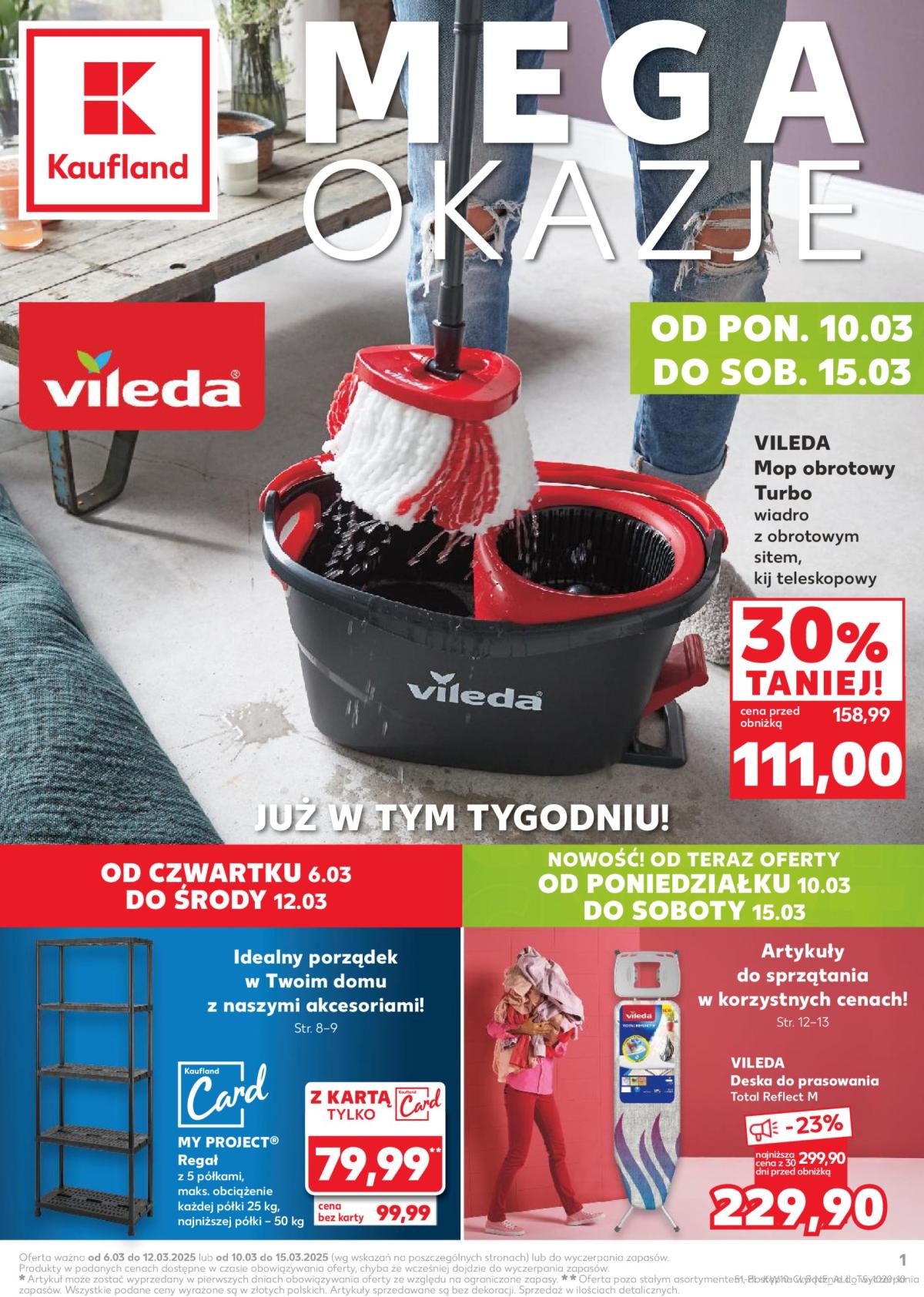 Kaufland - Mega okazje gazetka ważna od 06.03. - 12.03.
