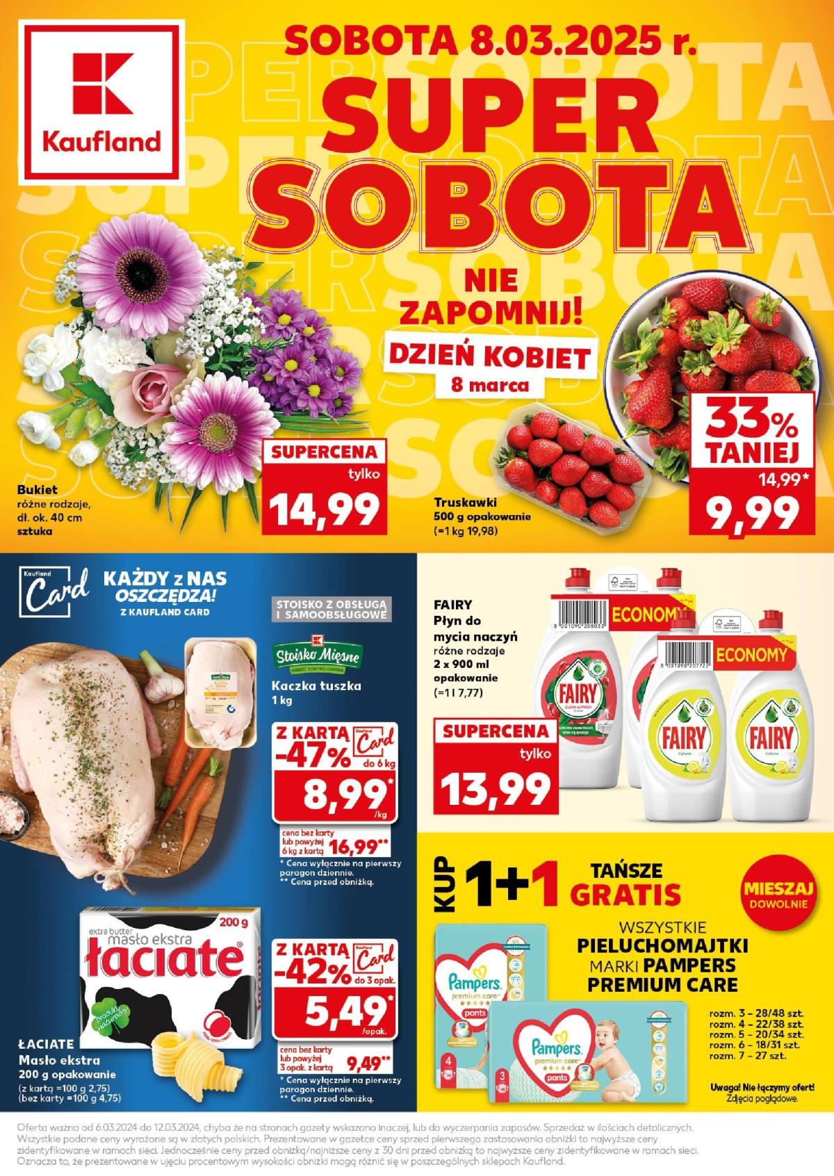 Kaufland - Super Sobota gazetka ważna od 06.03. - 12.03.
