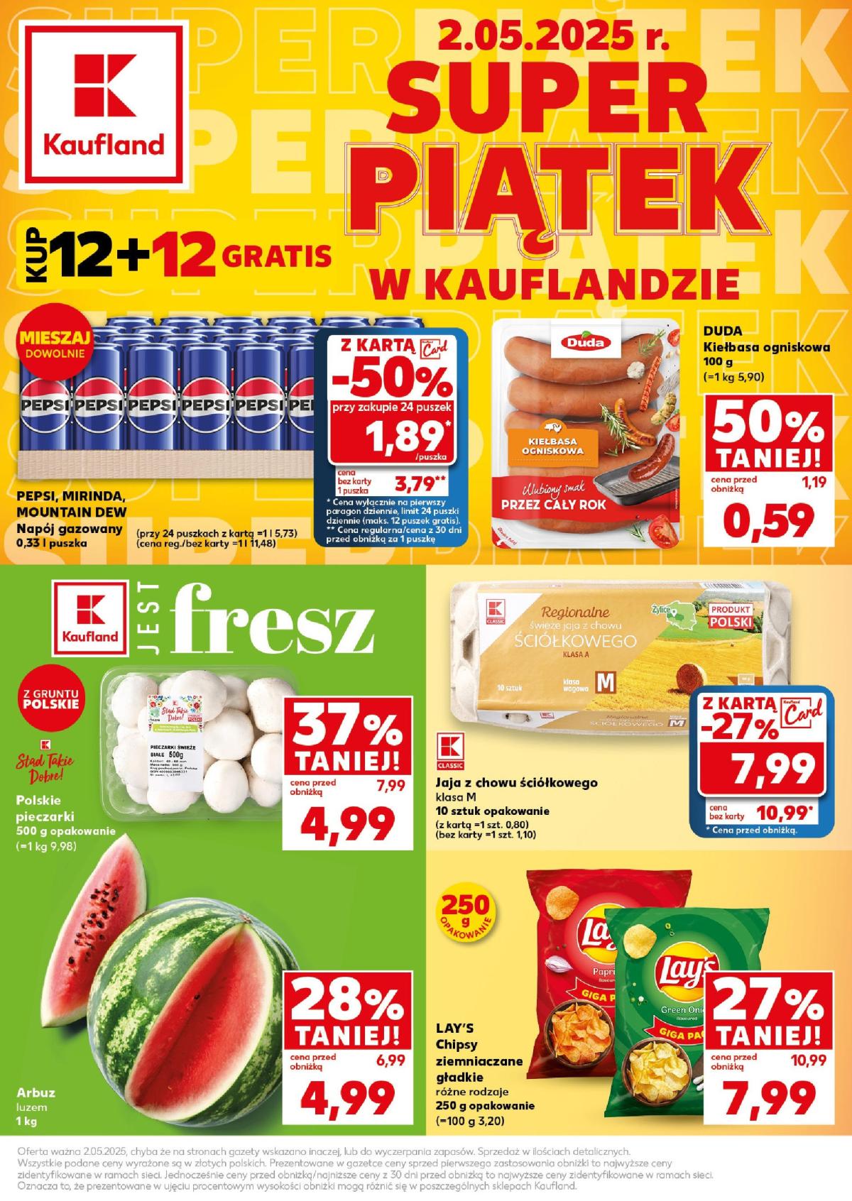Kaufland - Super Piątek gazetka ważna od 02.05. - 02.05.