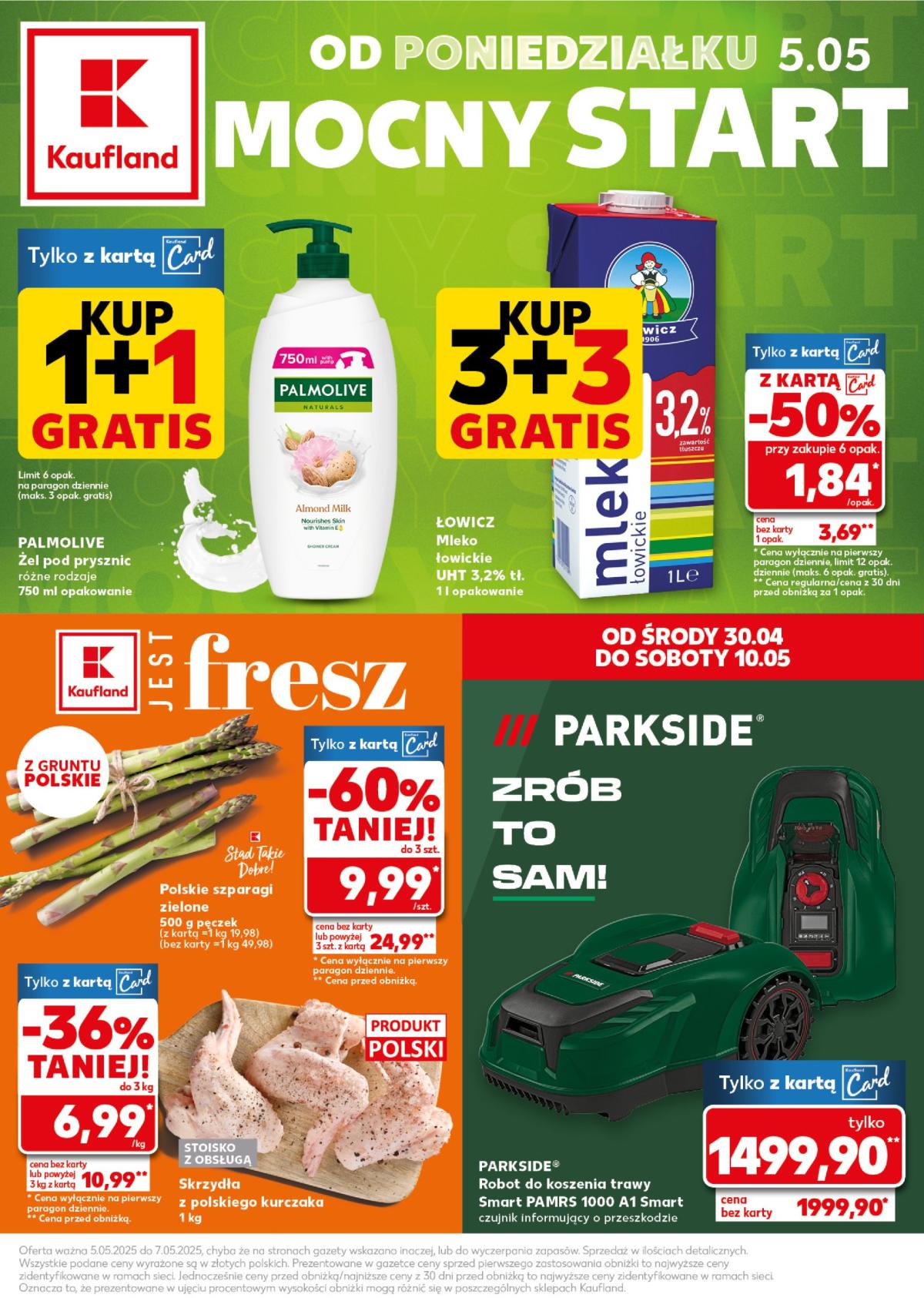 Kaufland Polsko - Mocny start gazetka ważna od 05.05. - 10.05.