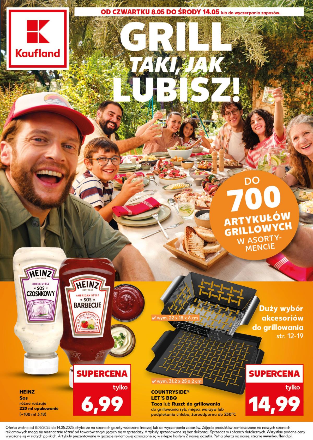 Kaufland - Grill gazetka ważna od 08.05. - 14.05.