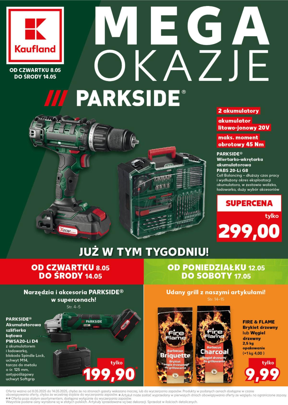 Kaufland - Mega okazje gazetka ważna od 08.05. - 14.05.