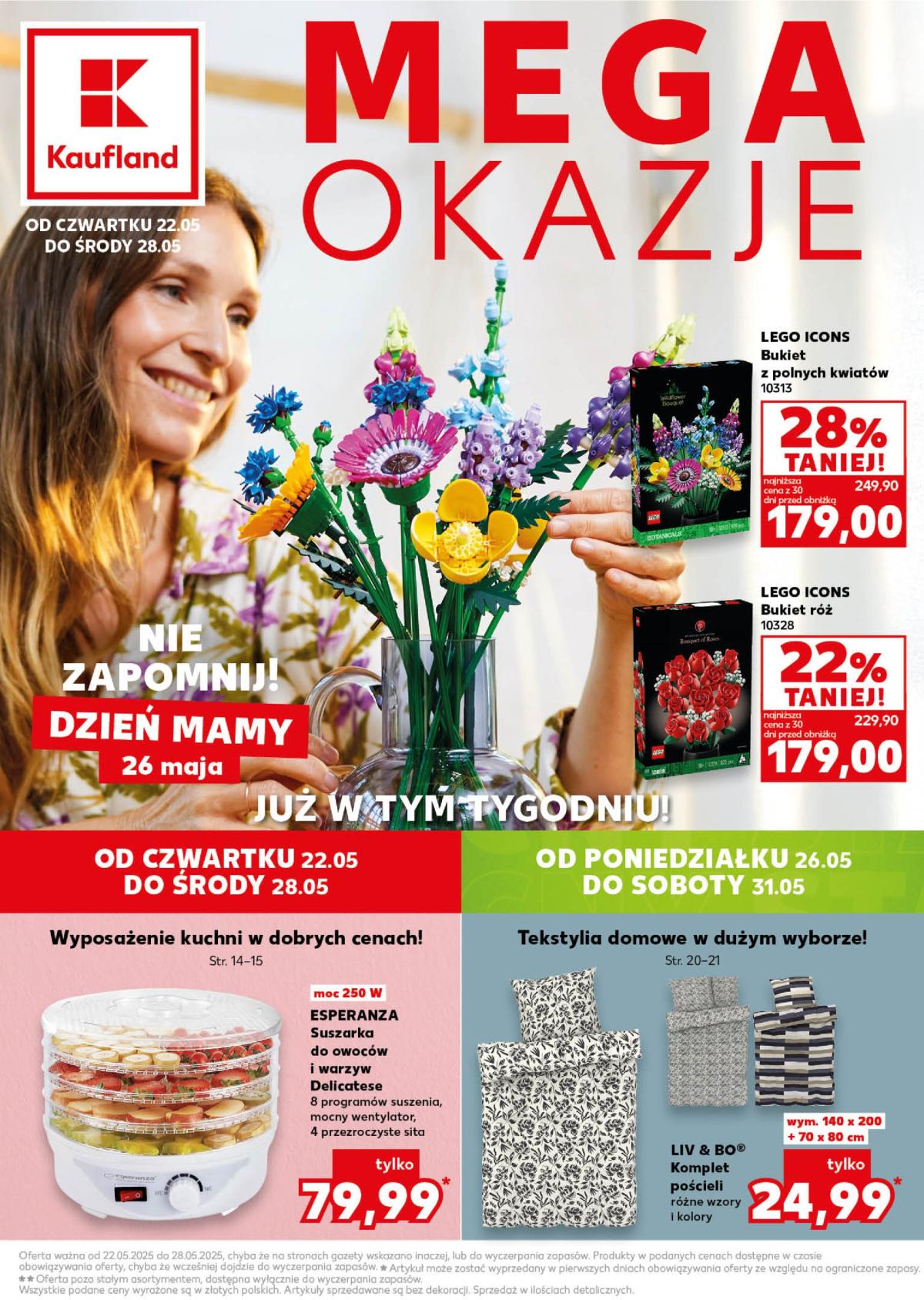 Kaufland - Mega okazje gazetka ważna od 22.05. - 28.05.