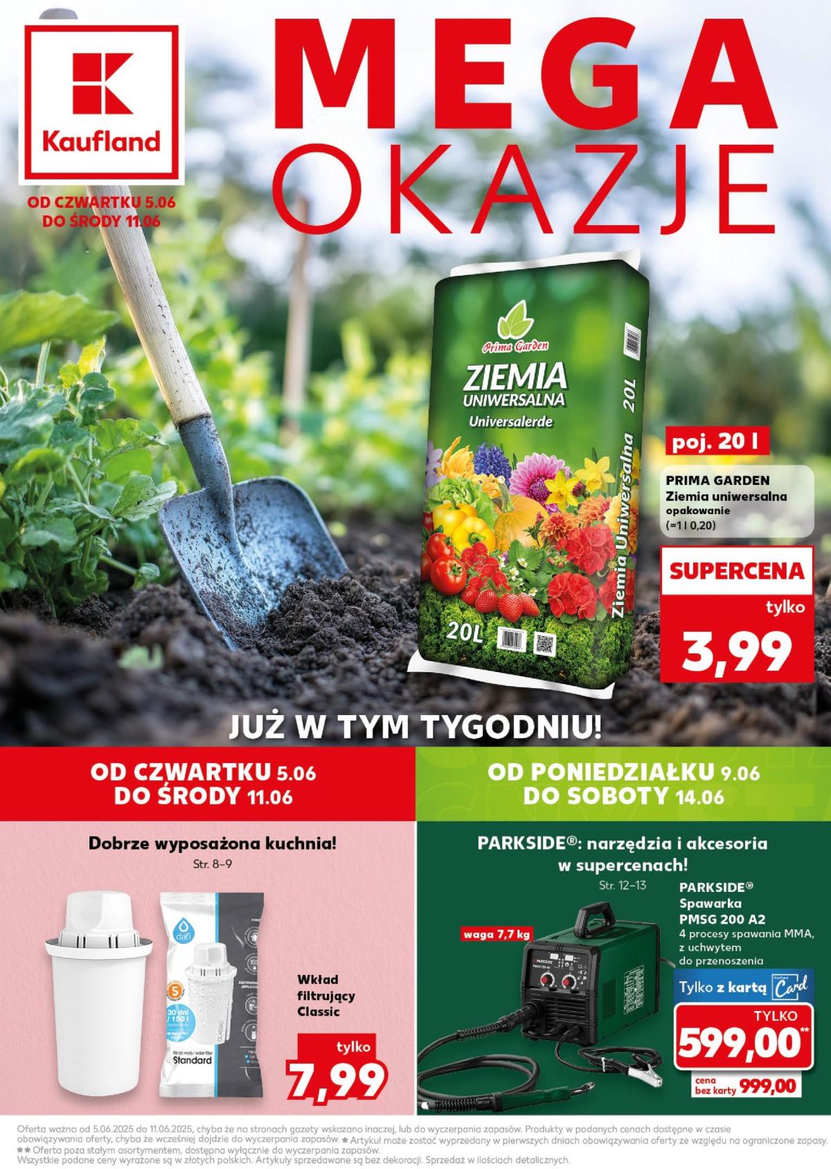 Kaufland - Mega Okazje gazetka ważna od 05.06. - 11.06.
