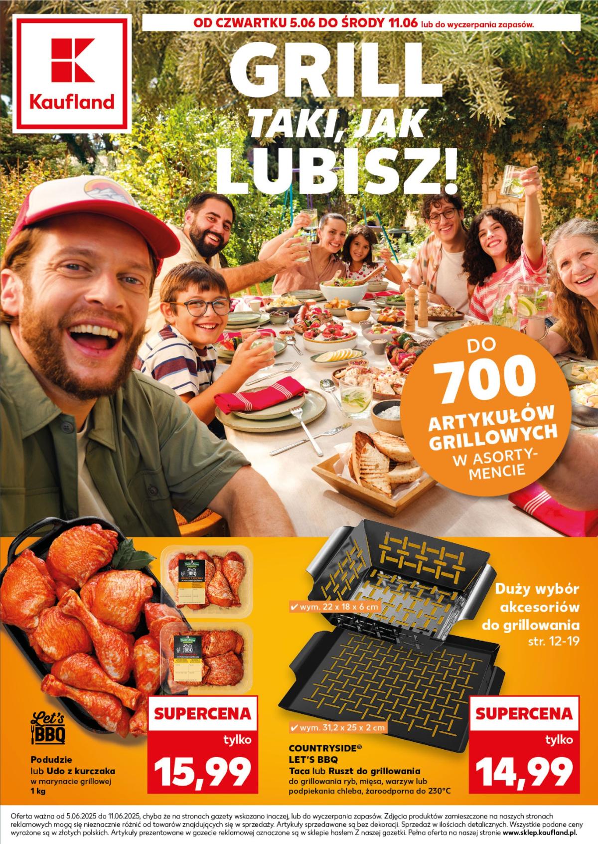 Gazetka Kaufland - Grill ważna od 05.06. - 11.06.