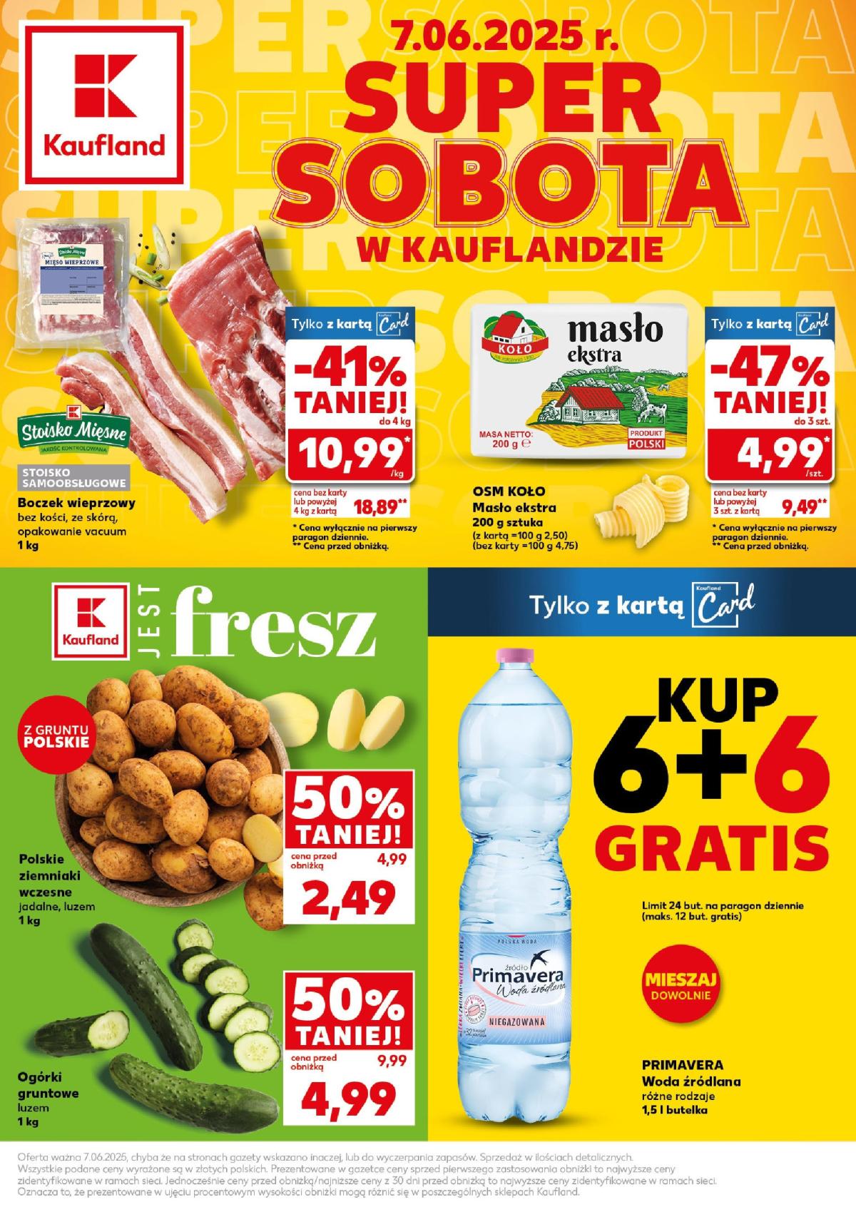 Gazetka Kaufland - Super sobota ważna od 05.06. - 07.06.