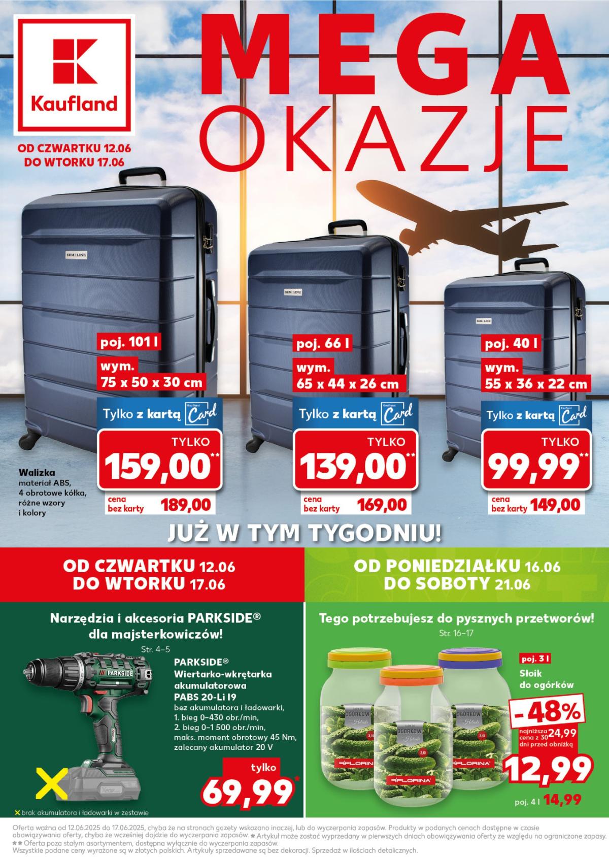 Gazetka Kaufland - Mega Okazje ważna od 12.06. - 17.06.