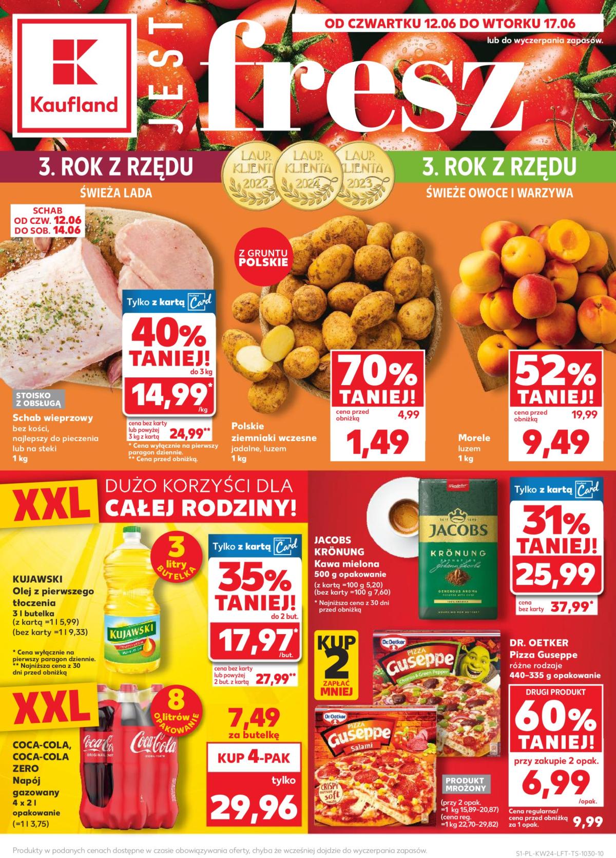 Gazetka Kaufland ważna od 12.06. - 17.06.