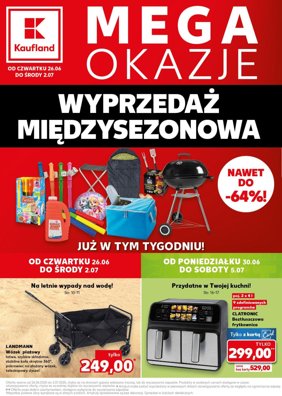 Gazetka Kaufland - Mega Okazje ważna od 26.06. - 02.07.