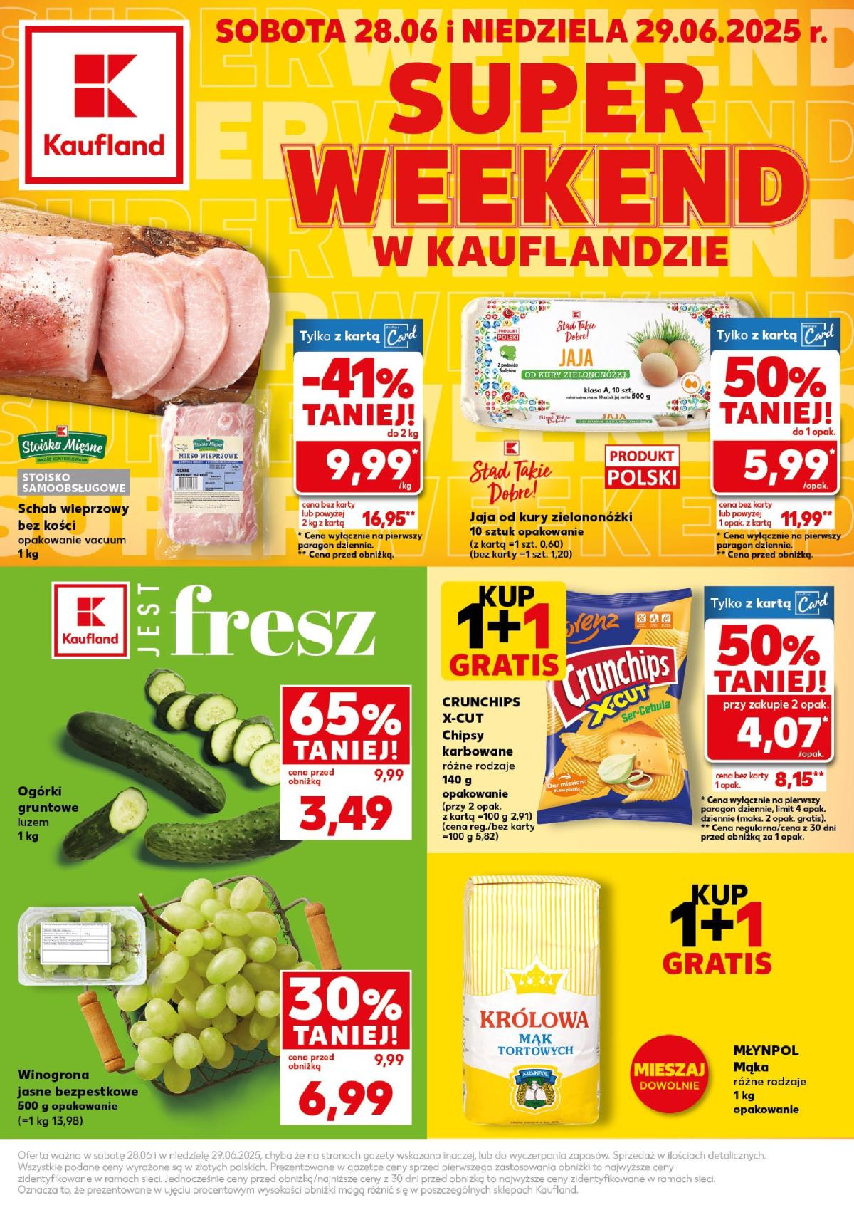Gazetka Kaufland - Super Weekend ważna od 28.06. - 29.06.