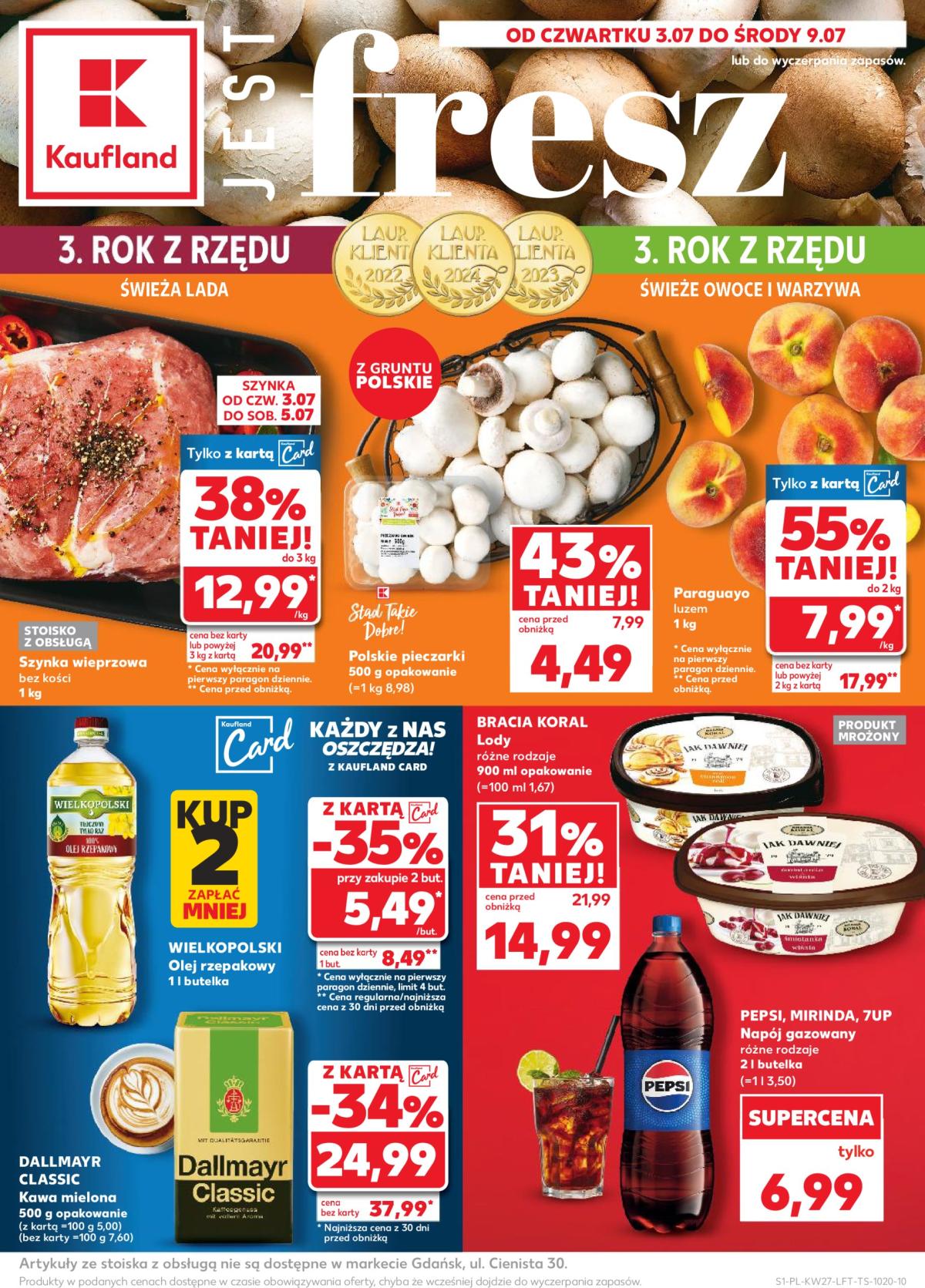 Gazetka Kaufland ważna od 03.07. - 09.07.