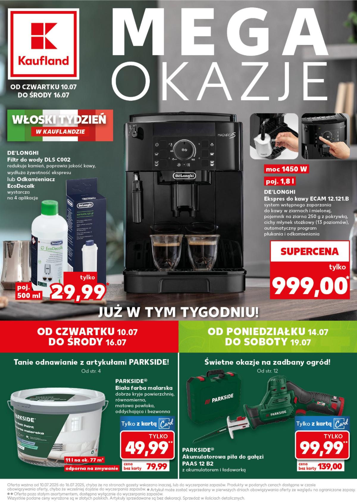 Gazetka Kaufland - Mega Okazje ważna od 10.07. - 16.07.