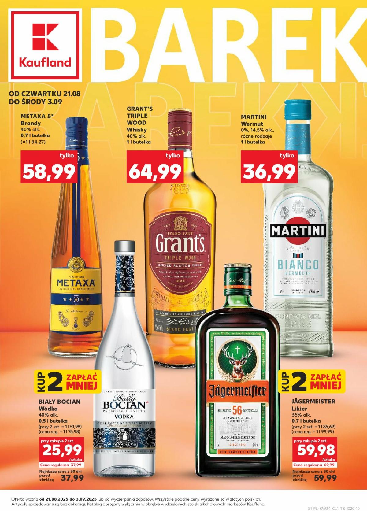 Gazetka Kaufland - Barek - ważna od 21.08. do 03.09.