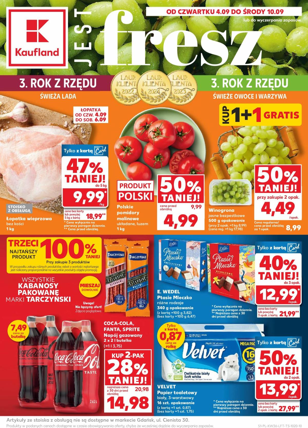 Gazetka Kaufland - ważna od 04.09. do 10.09.