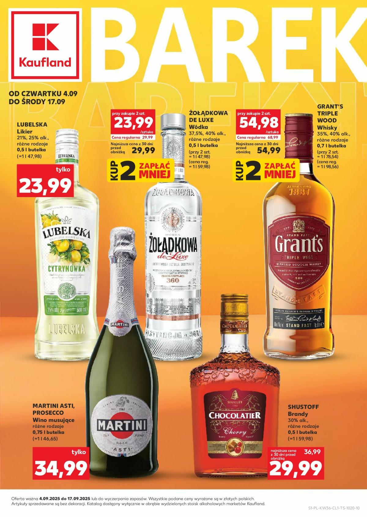 Gazetka Kaufland - Barek - ważna od 04.09. do 17.09.
