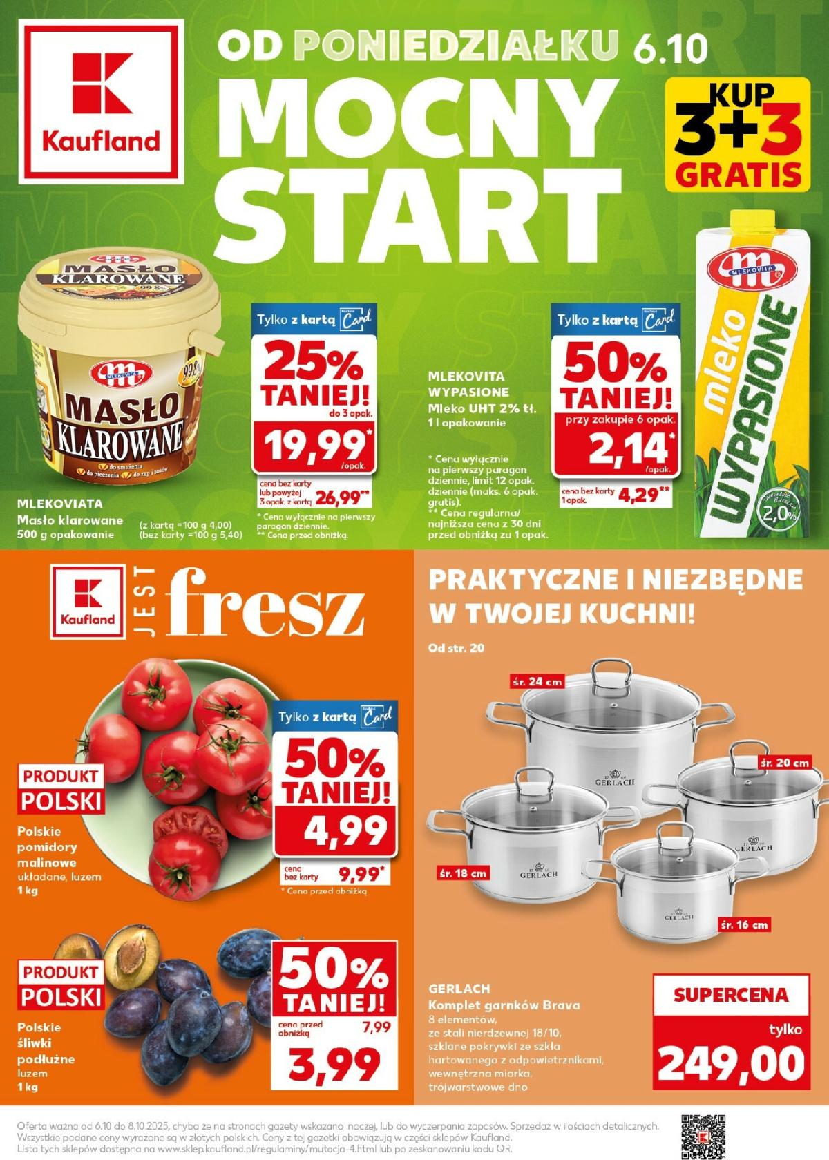 Gazetka Kaufland - Mocny Start - ważna od 06.10. do 08.10.