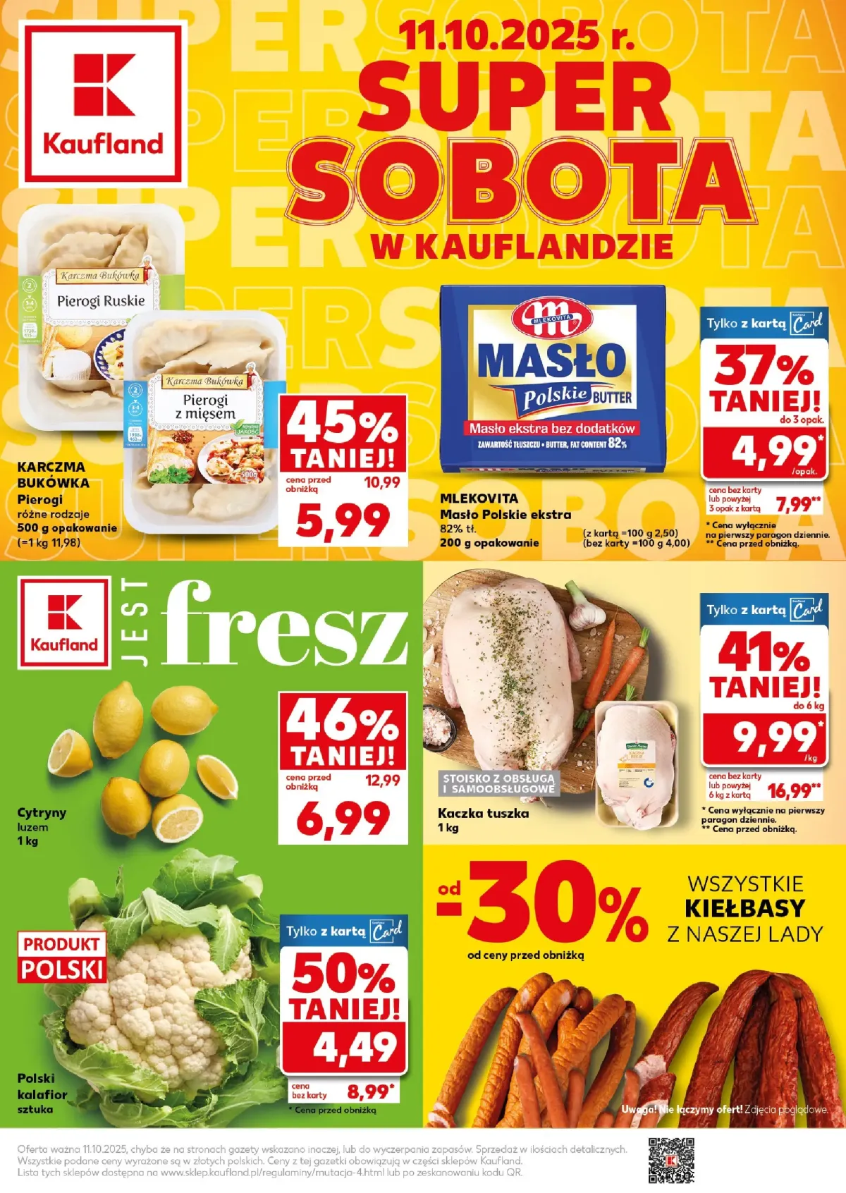 Gazetka Kaufland - Super Sobota - ważna od 11.10. do 11.10.