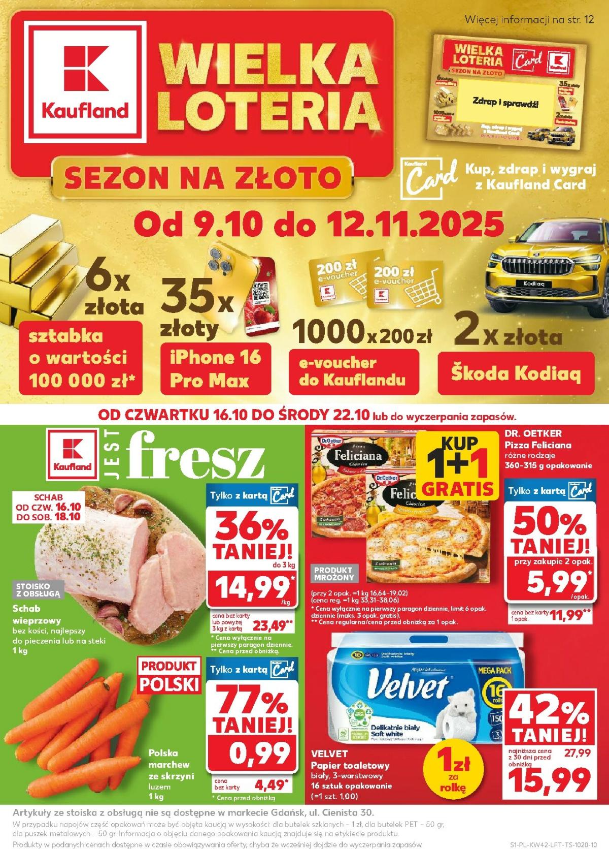 Gazetka Kaufland - ważna od 16.10. do 22.10.