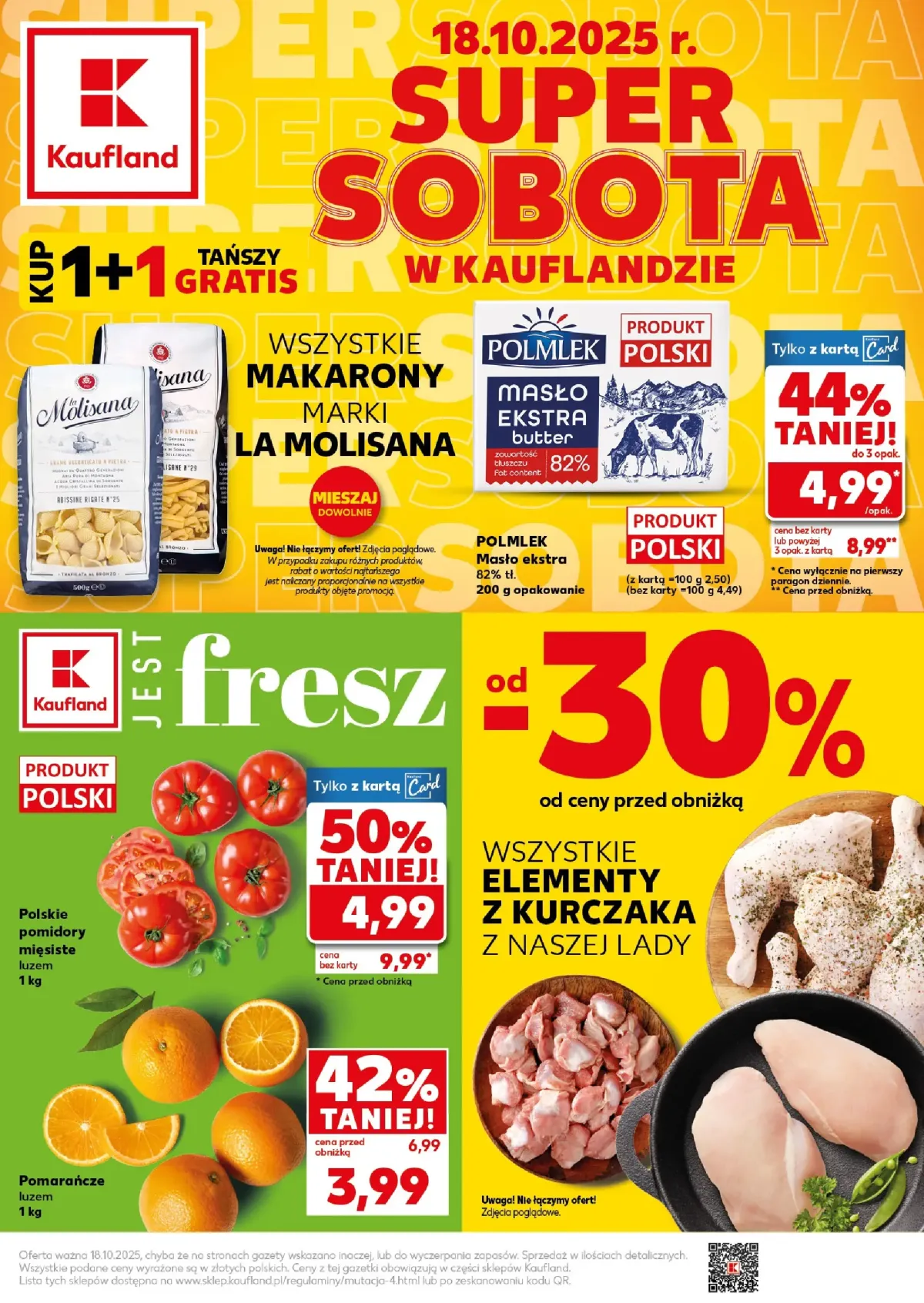 Gazetka Kaufland - Super Sobota - ważna od 18.10. do 18.10.