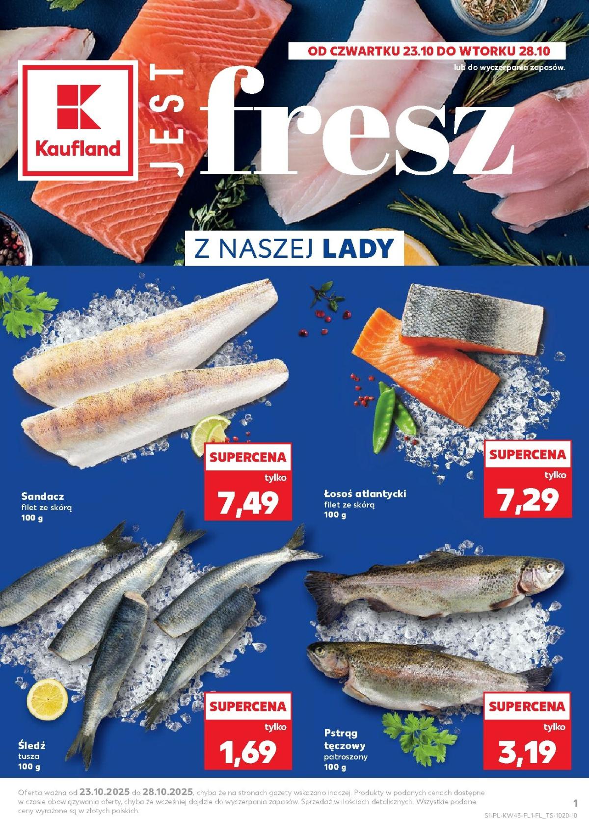 Gazetka Kaufland - Fresz - ważna od 23.10. do 28.10.