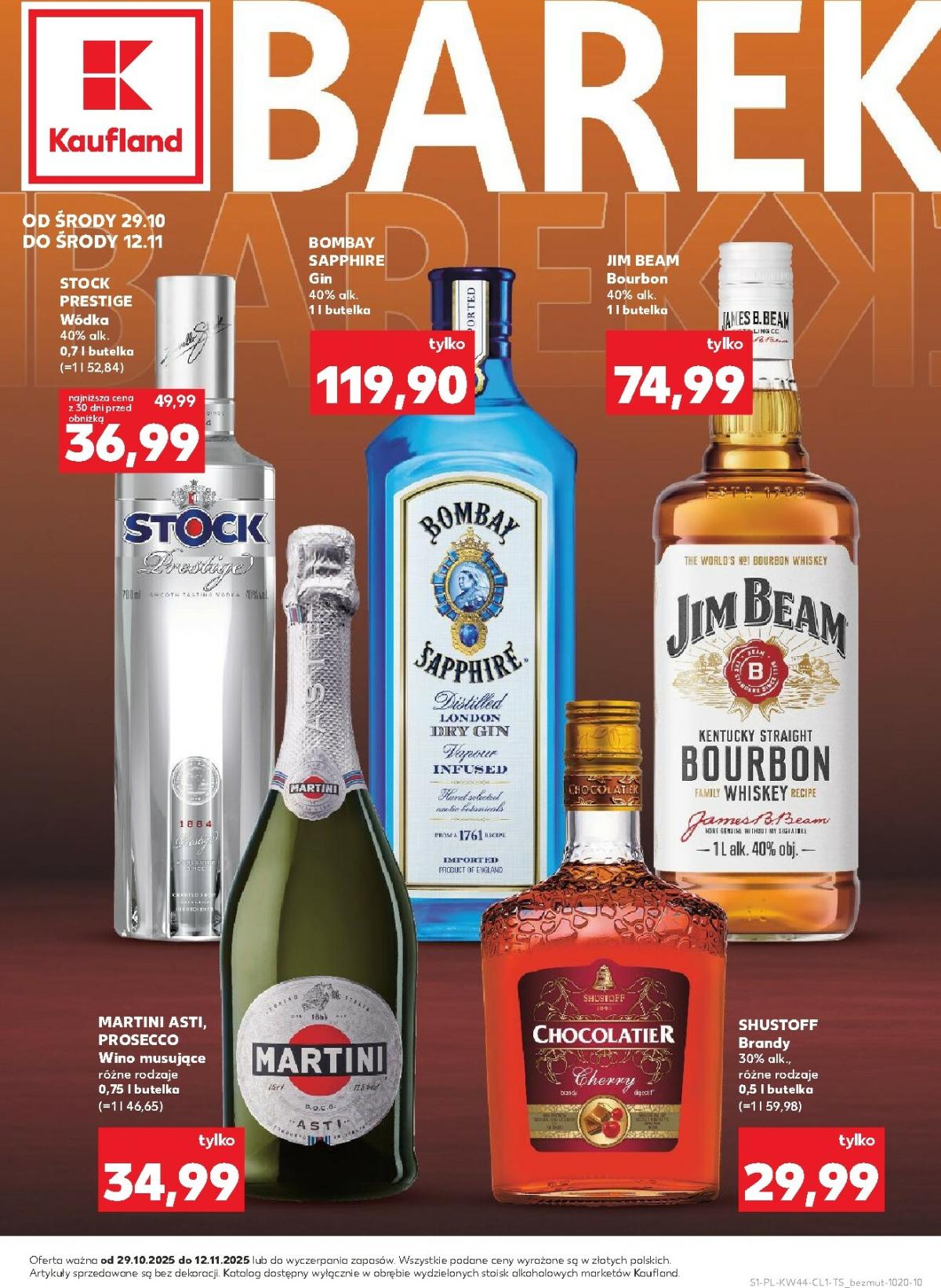 Gazetka Kaufland - Barek - ważna od 29.10. do 12.11.