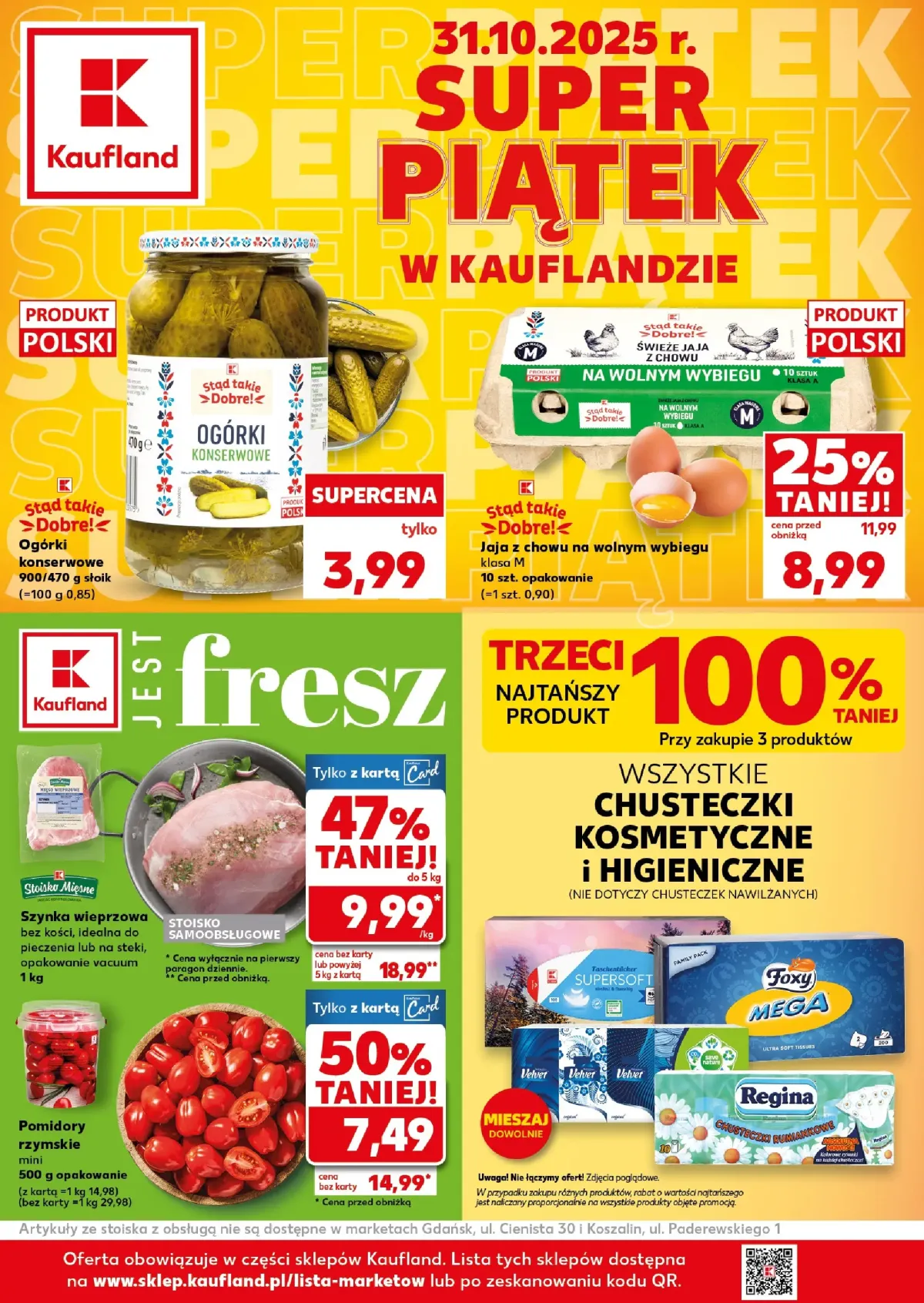 Gazetka Kaufland - Super Piątek - ważna od 31.10. do 31.10.