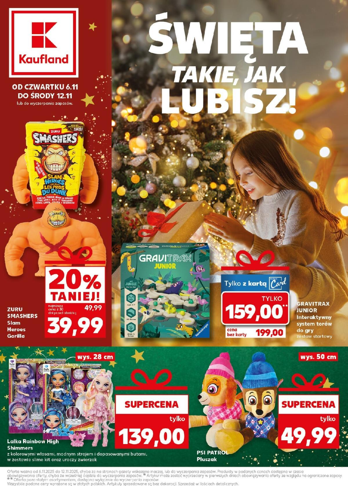 Gazetka Kaufland - Święta takie, jak lubisz - ważna od 06.11. do 12.11.