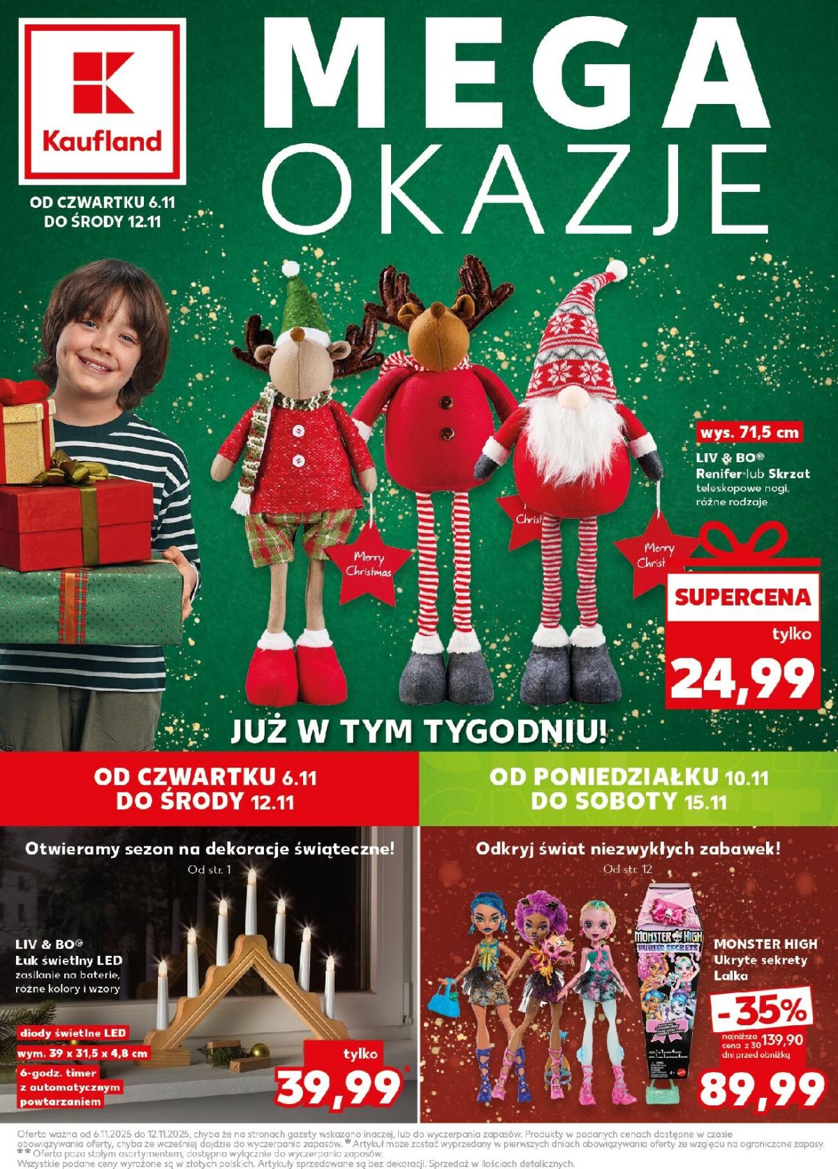 Gazetka Kaufland - Mega Okazje - ważna od 06.11. do 12.11.