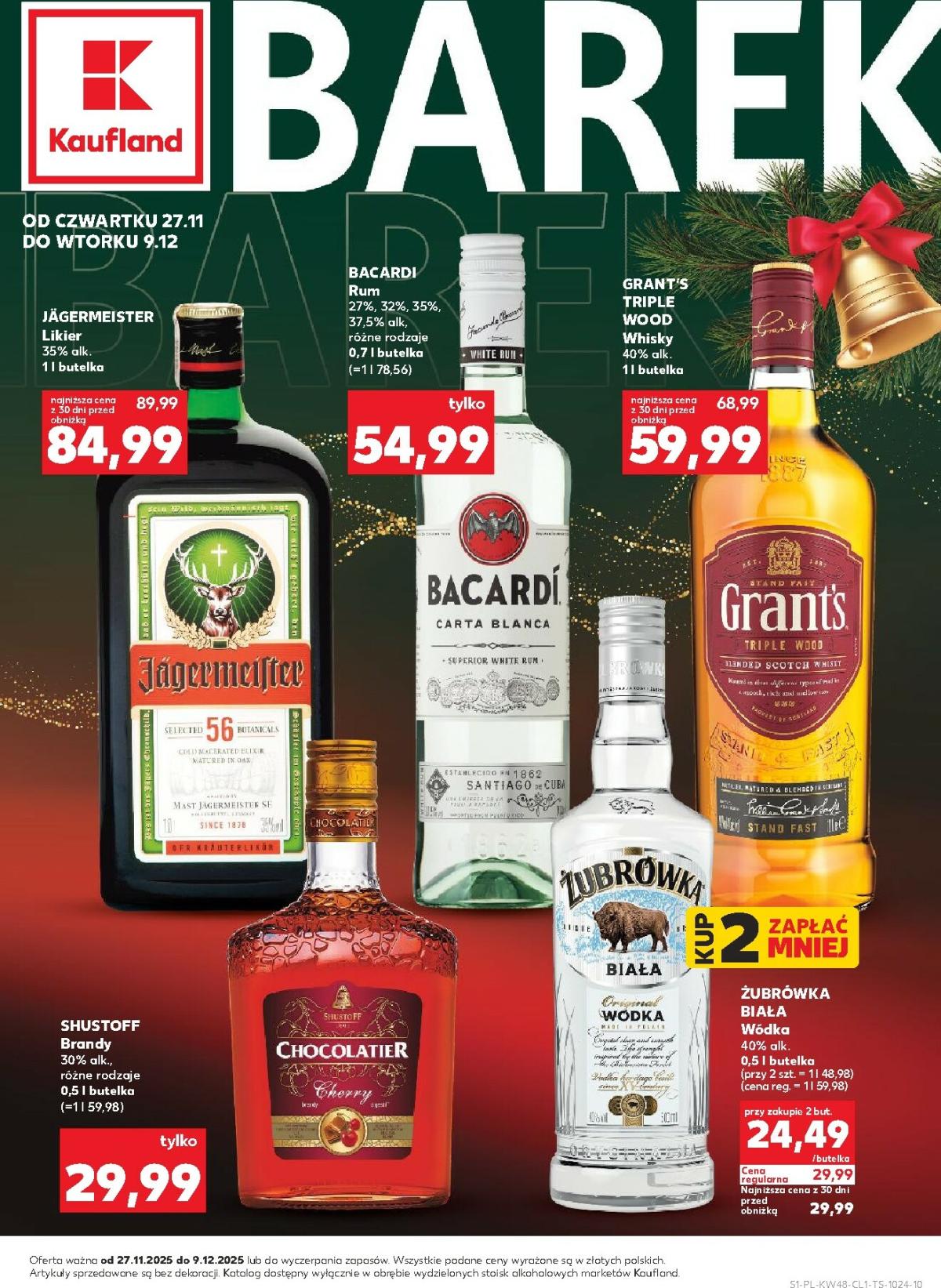 Gazetka Kaufland - Barek - ważna od 27.11. do 09.12.