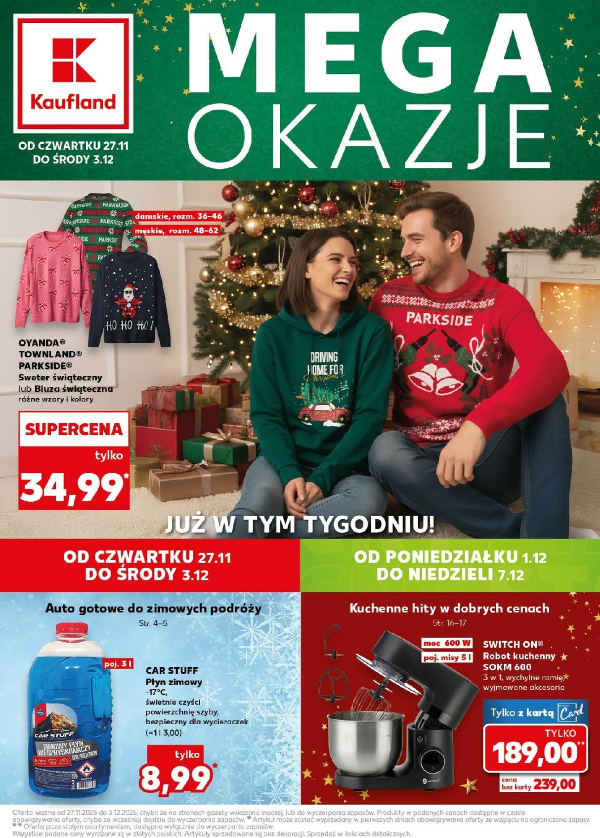 Gazetka Kaufland - Mega Okazje - ważna od 27.11. do 03.12.