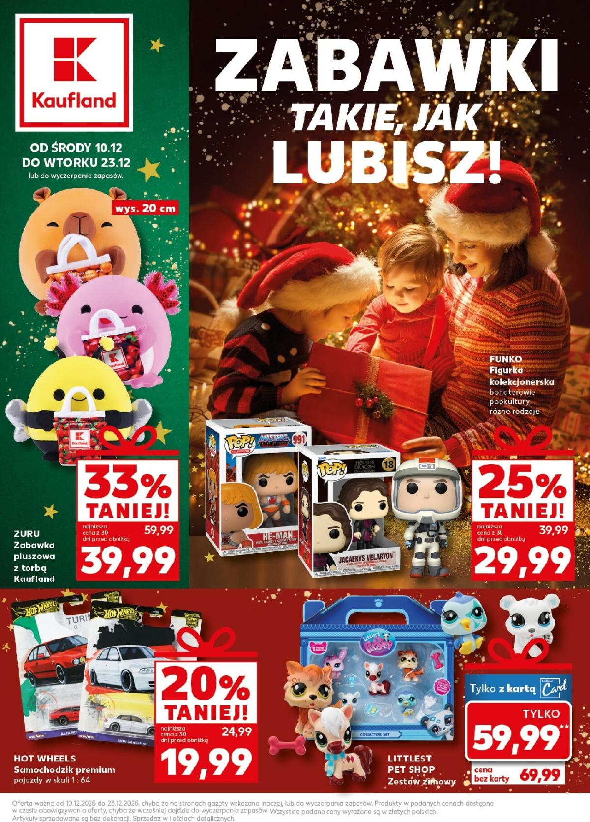 Gazetka Kaufland - Zabawki - ważna od 10.12. do 23.12.