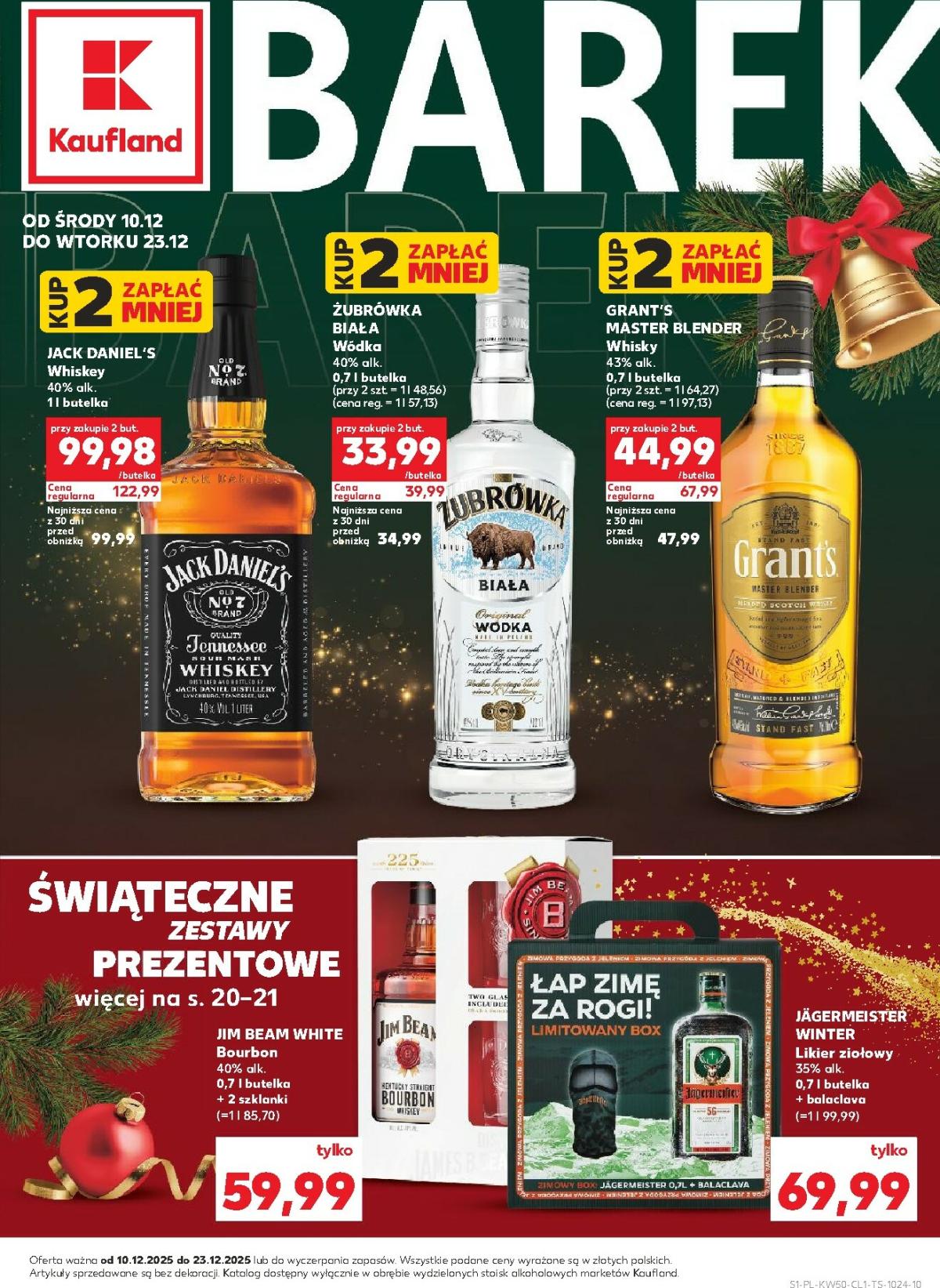 Gazetka Kaufland - Barek - ważna od 10.12. do 23.12.