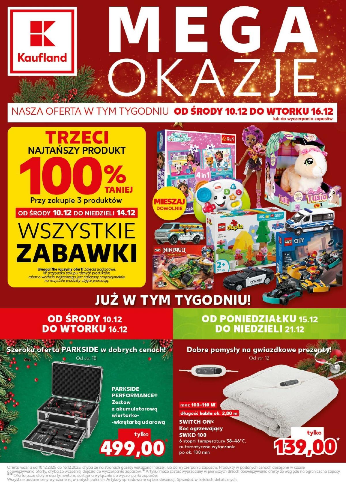 Gazetka Kaufland - Mega Okazje - ważna od 10.12. do 16.12.