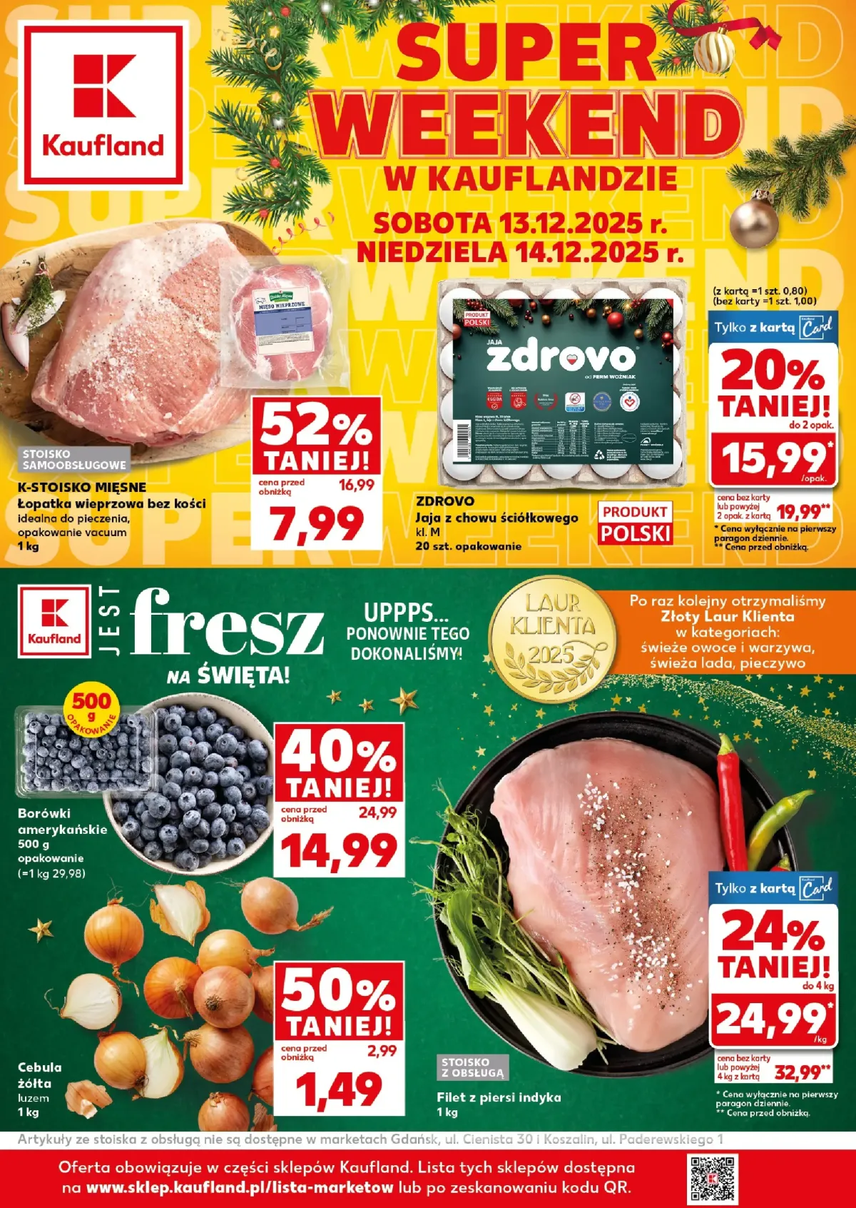 Gazetka Kaufland - Super Weekend - ważna od 13.12. do 14.12.